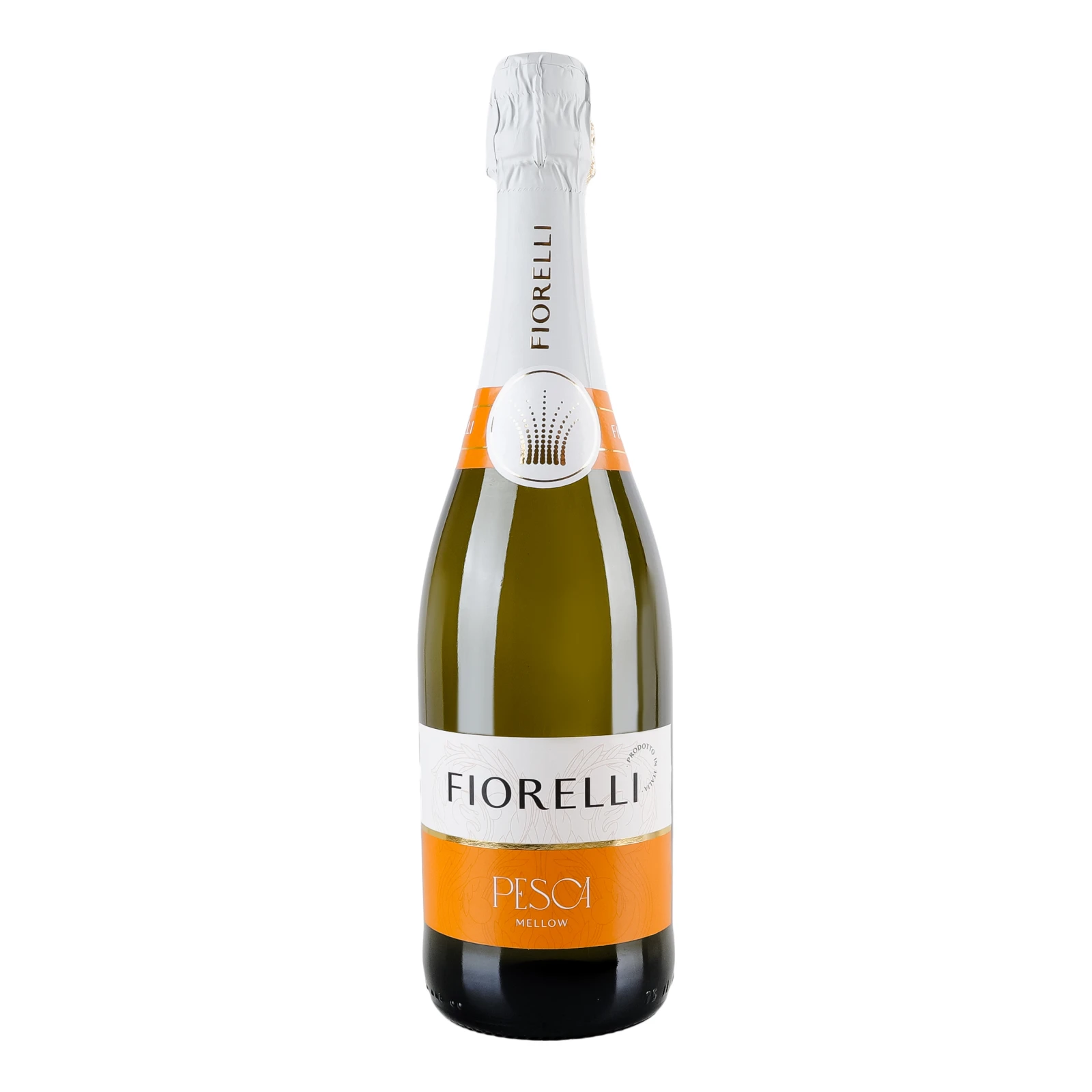Напій алкогольний Fiorelli Pesca Mellow на основі вина білий солодкий 7% 0.75л Фото навігації №:1