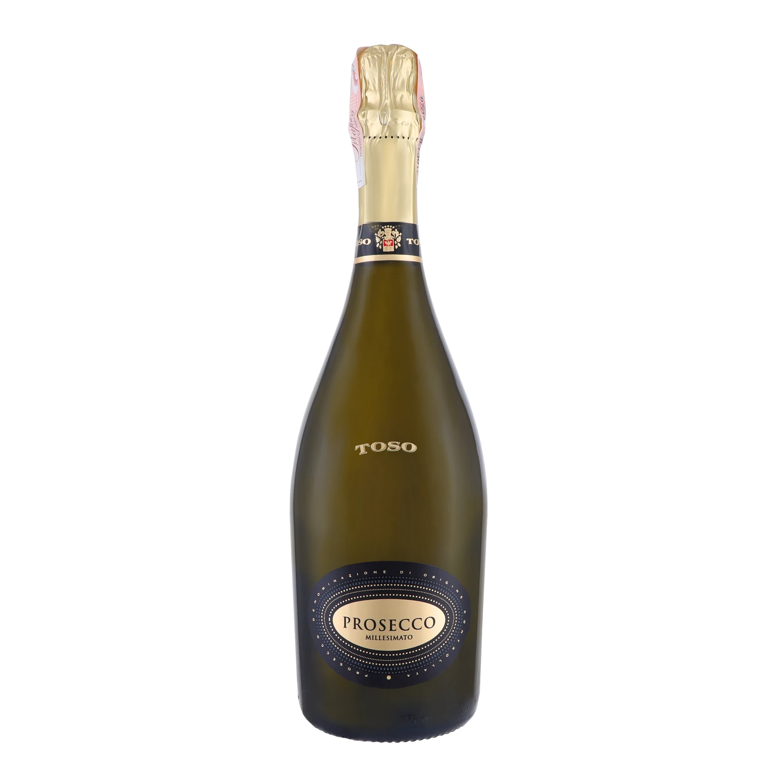Вино ігристе TOSO Prosecco Millesimato біле сухе 11% 0.75л Фото навігації №:1