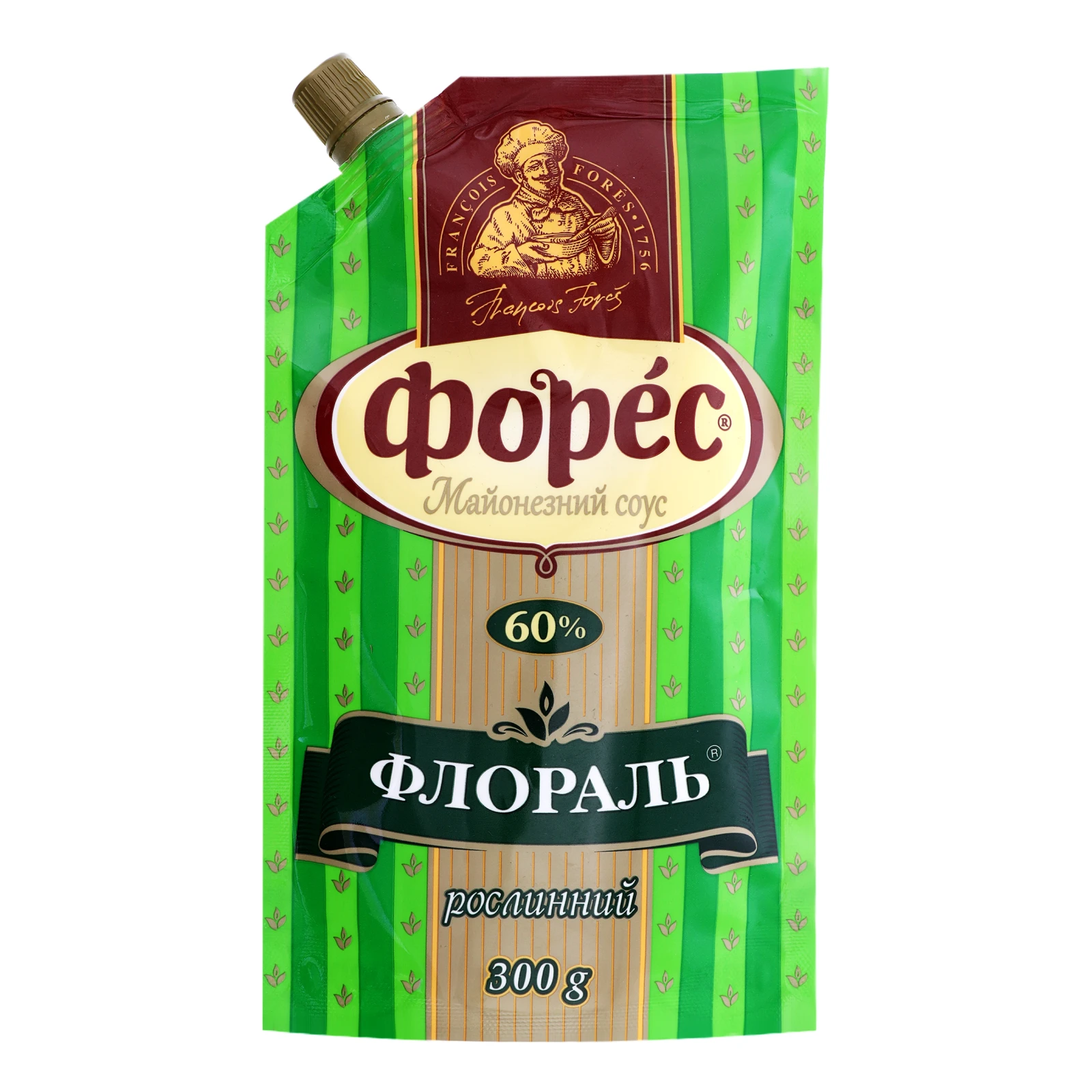 Соус майонезний Форес Флораль 60% 300г Фото №:1