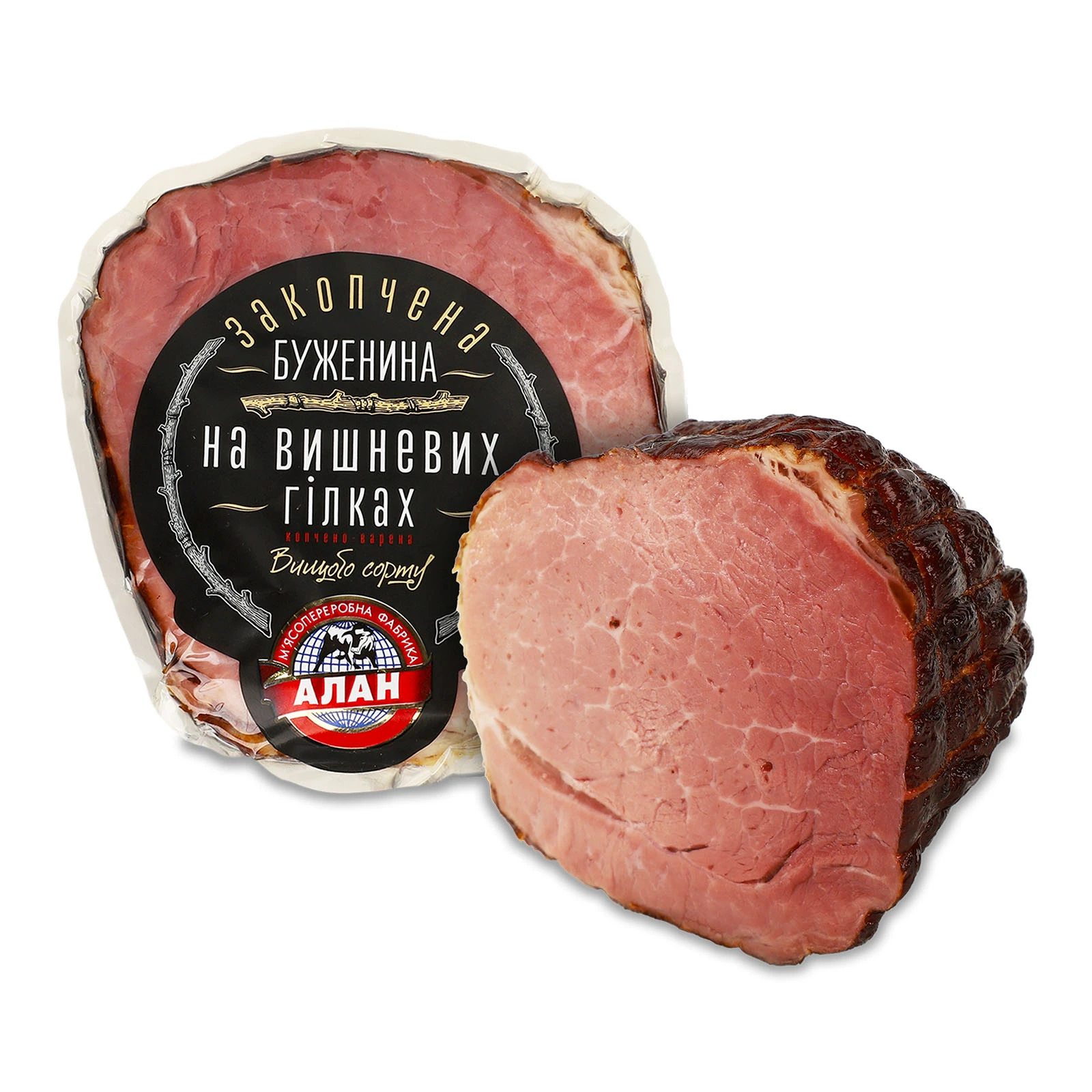 Буженина Алан закопчена на вишневих гілках копчено-варена вищий гатунок Фото №:1