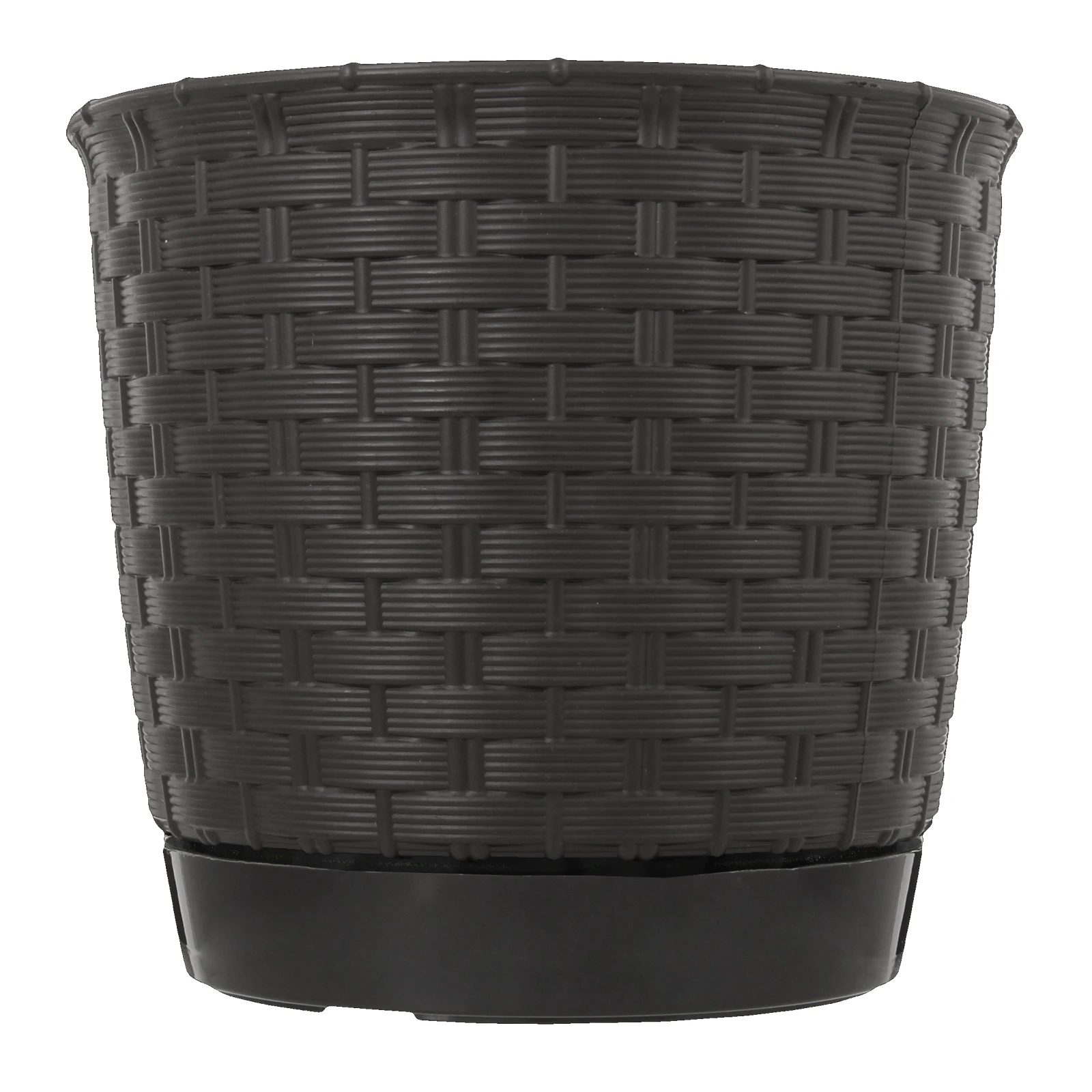 Горшок д/квітів RATOLLA 145мм кругл, з підст, коричневий 70762- Фото №:1