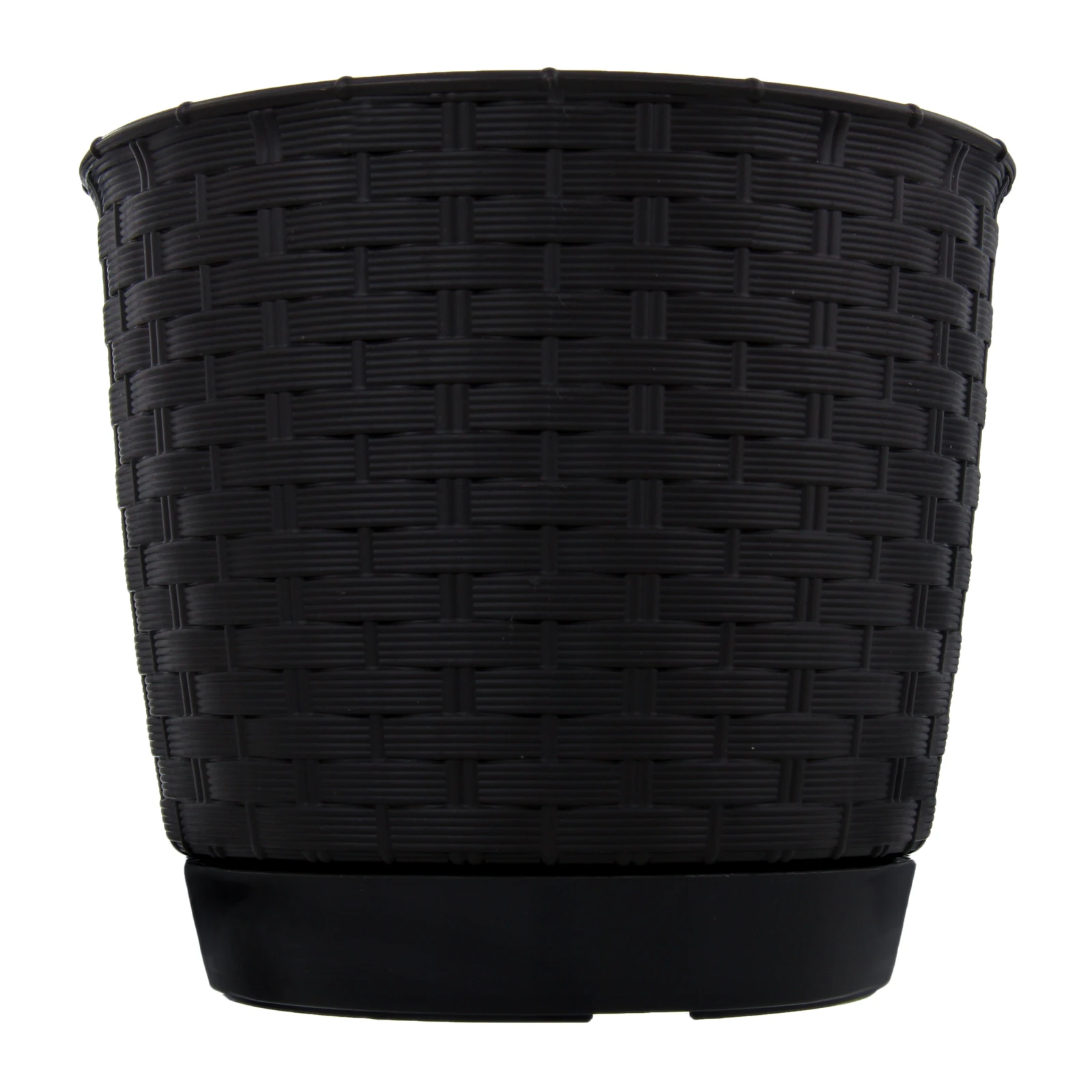 Горшок д/квітів RATOLLA 165мм кругл, з підст, коричневий 70763- Фото №:1