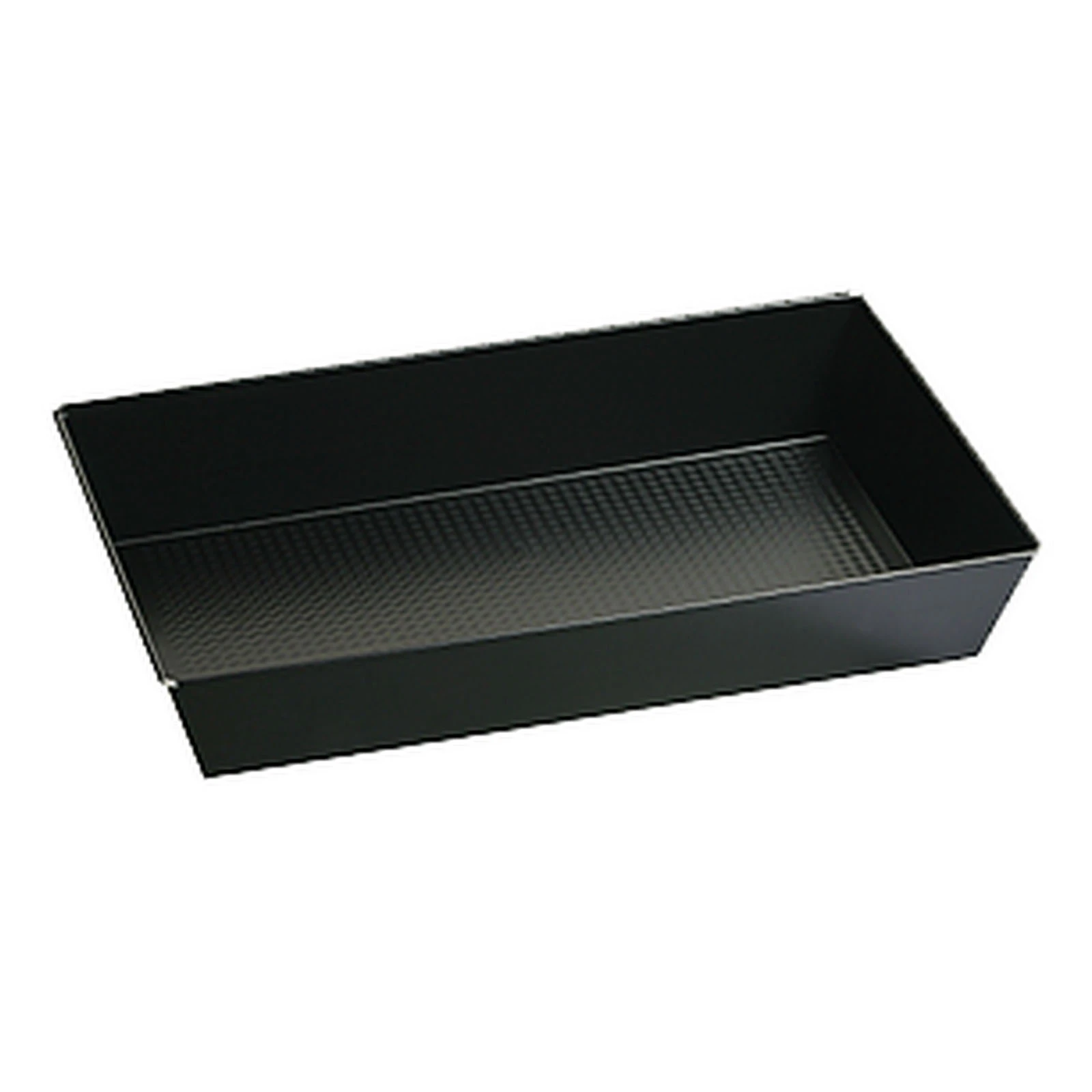 Противень антиприг. с гофрир. дном 390х235х70(черн) Фото №:1