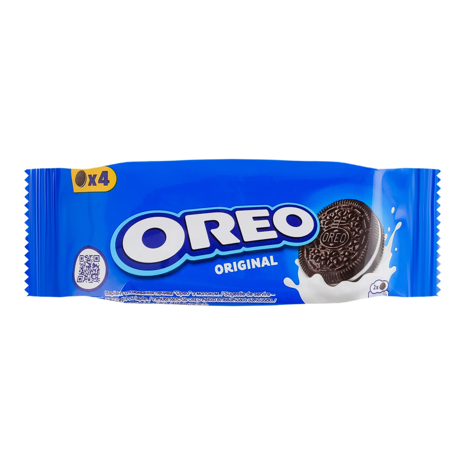 Печиво Oreo з какао та кремовою начинкою ванільного смаку 38г