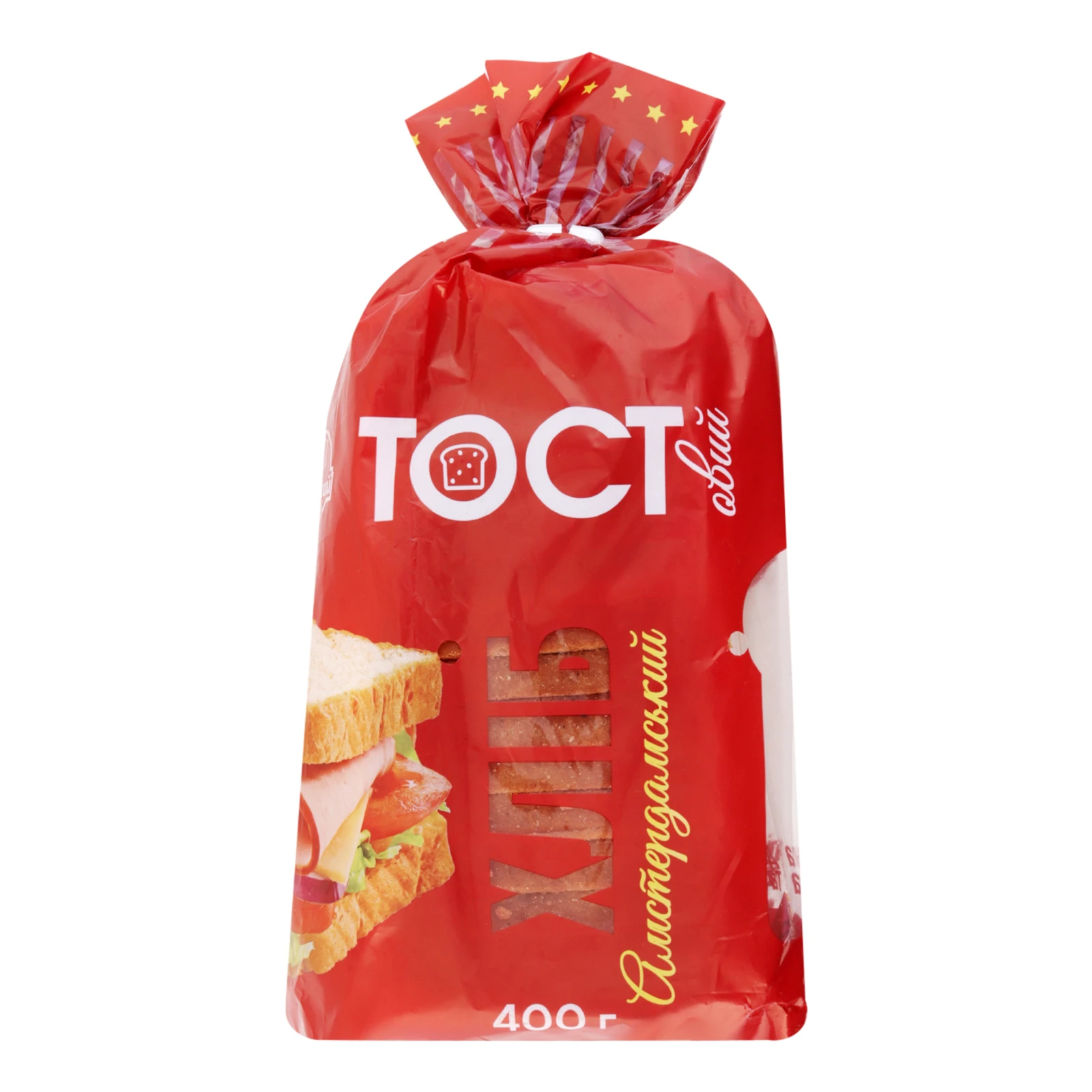 Хліб Одеський хлібозавод №4 Амстердамський тостовий пшеничний 400г Фото навігації №:1