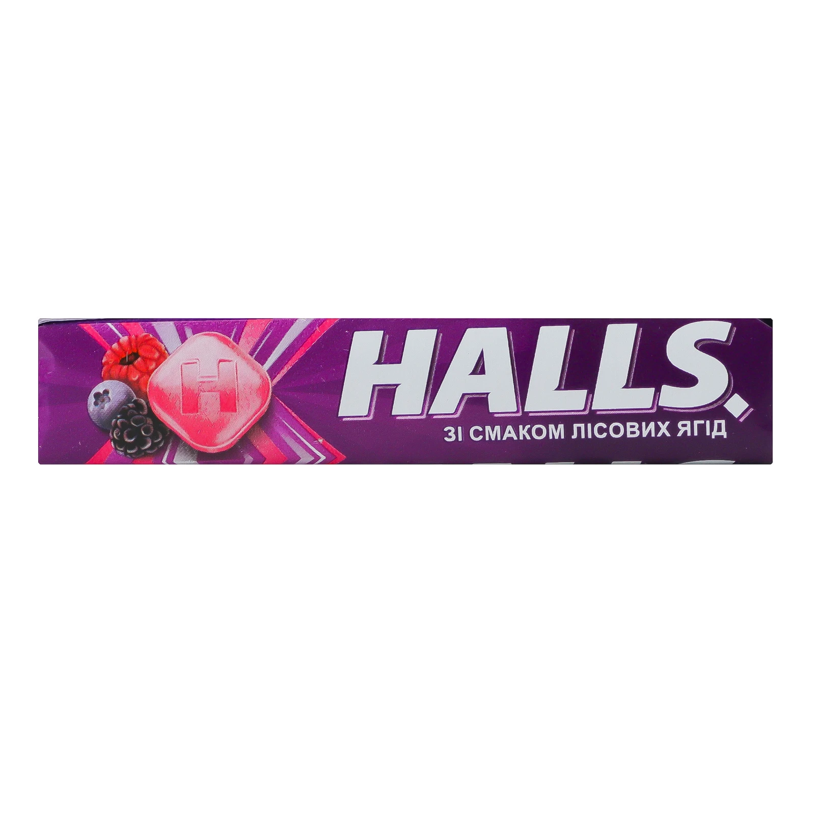 Карамель льодяникова Halls зі смаком лісових ягід 25.2г Фото №:1