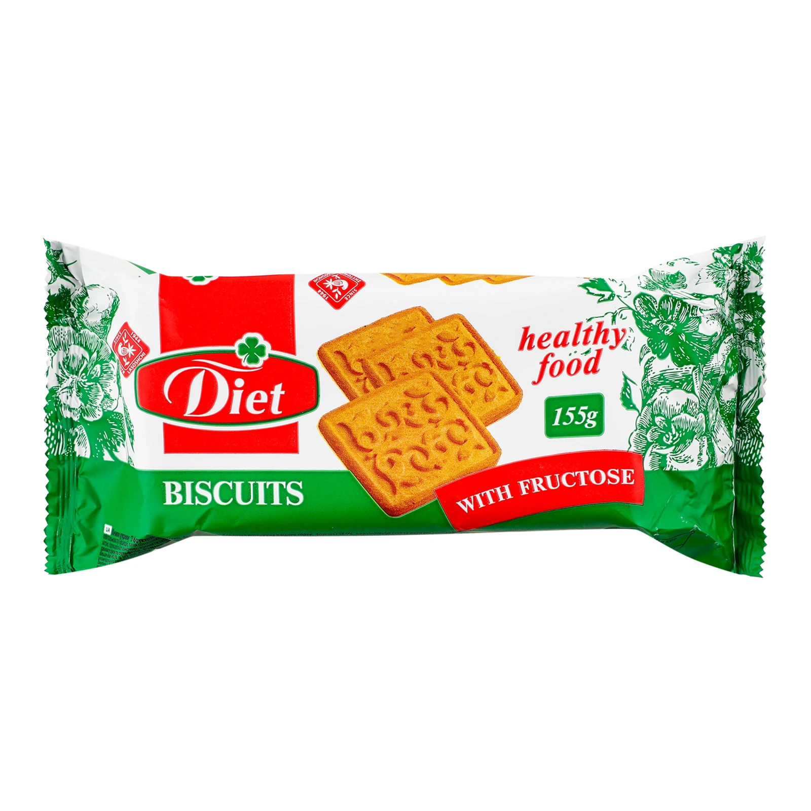 Печиво Zhytomyr Lasoshchi Diet цукрове з фруктозою 155г Фото №:1