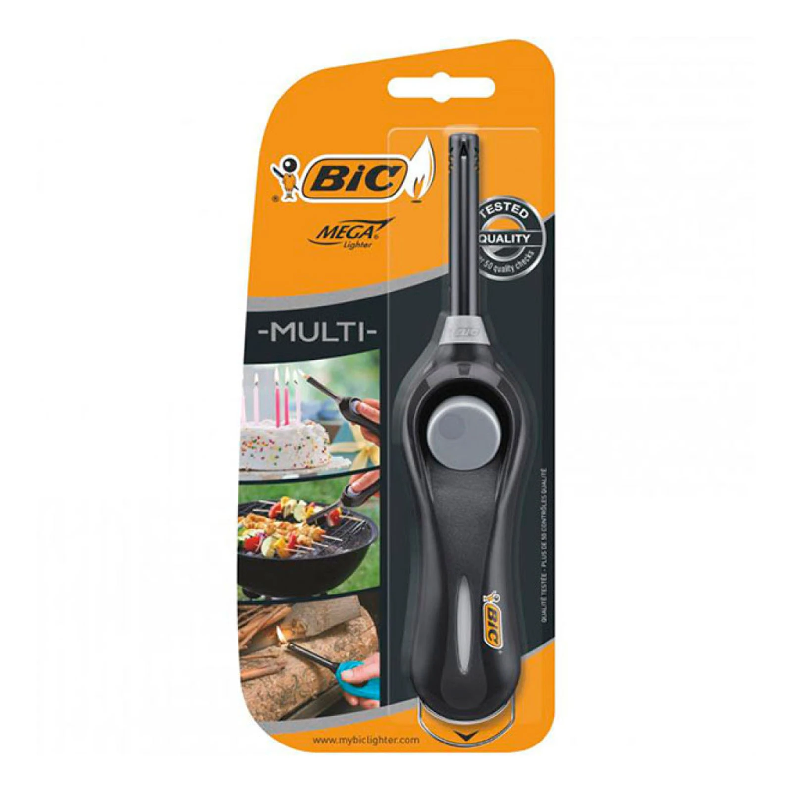 Запальничка побутова BiC Megalighter U140 Фото №:1