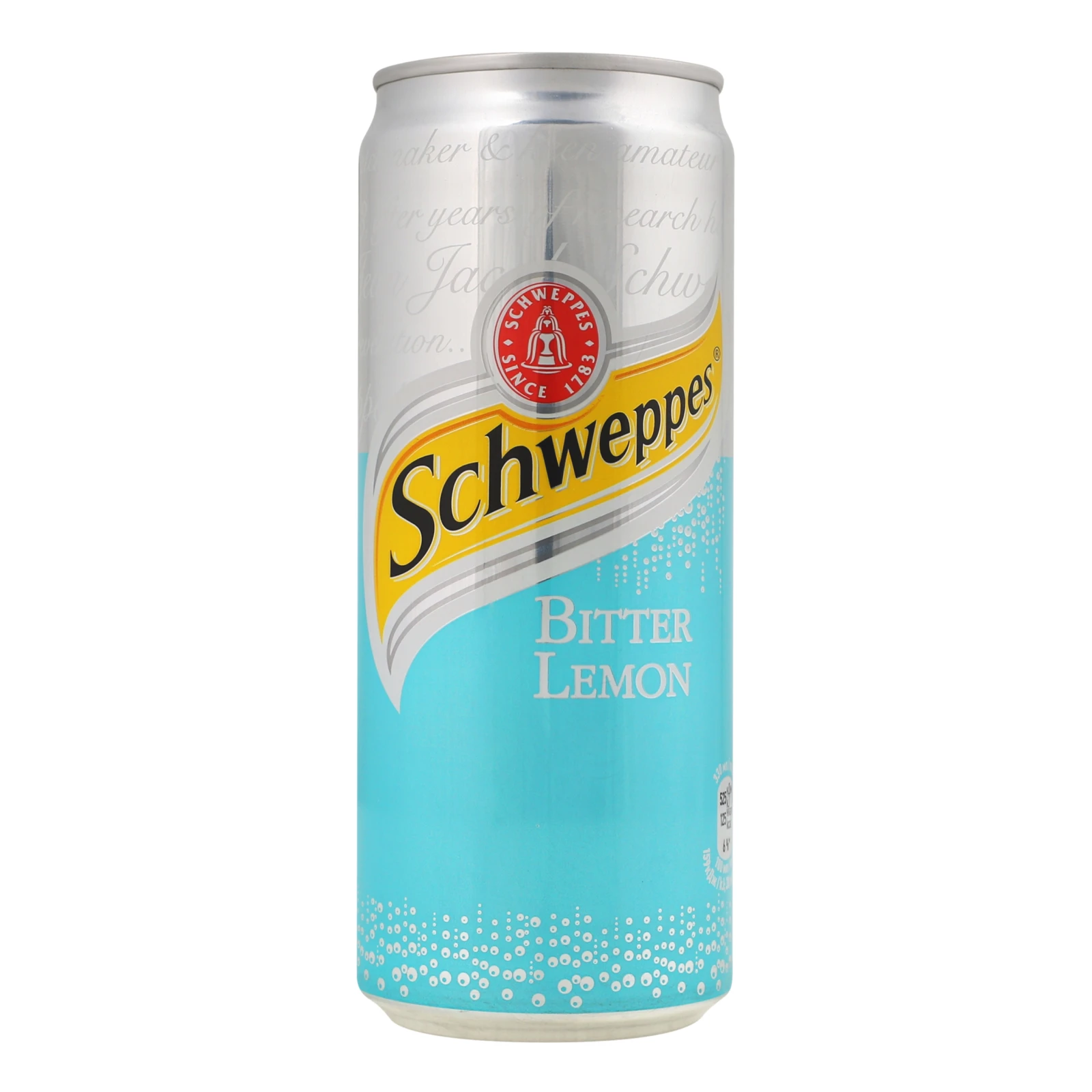 Напій безалкогольний Schweppes Bitter Lemon сильногазований соковмісний на ароматизаторах 330мл Фото навігації №:1