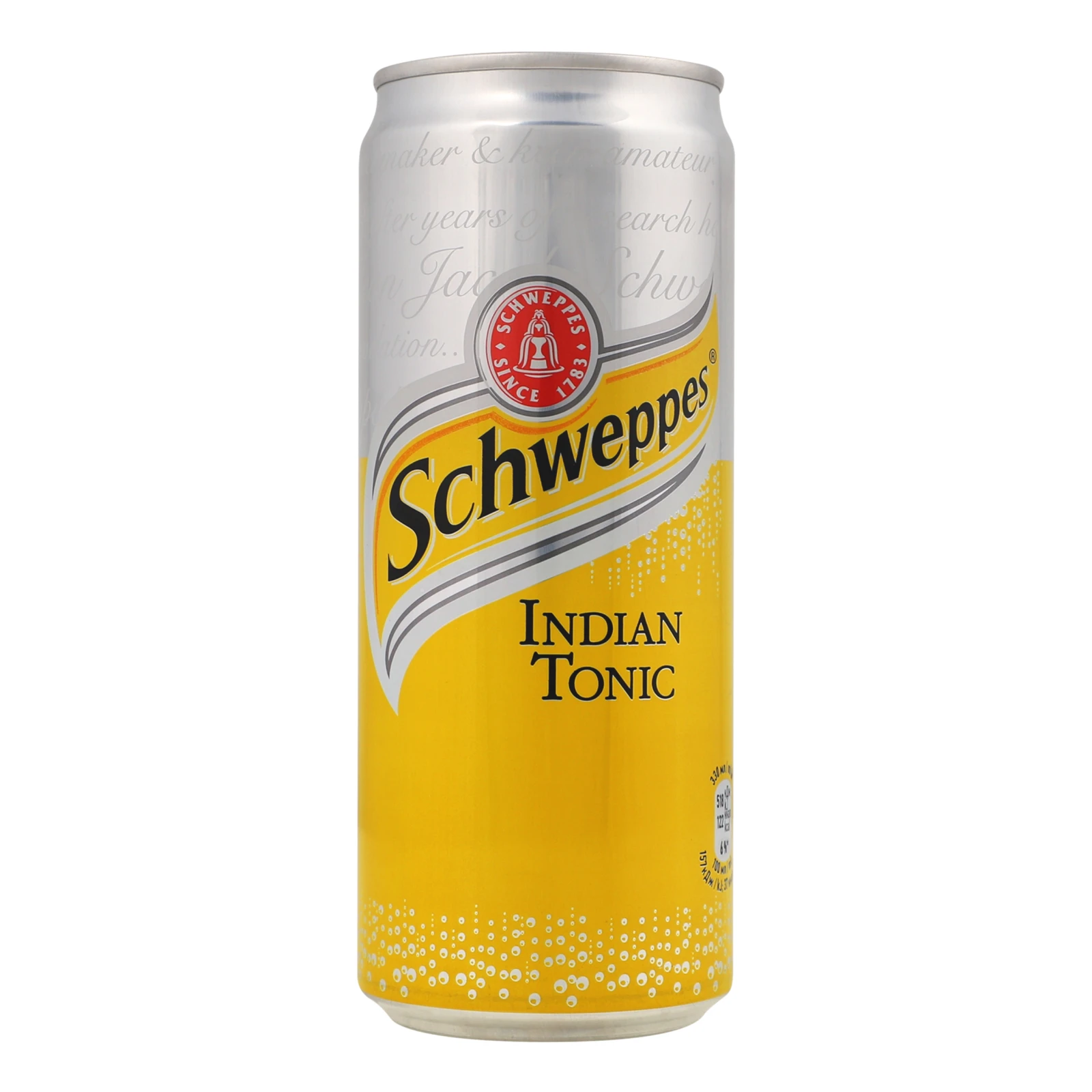 Напій безалкогольний Schweppes Indian Tonic сильногазований на ароматизаторах 330мл Фото №:1