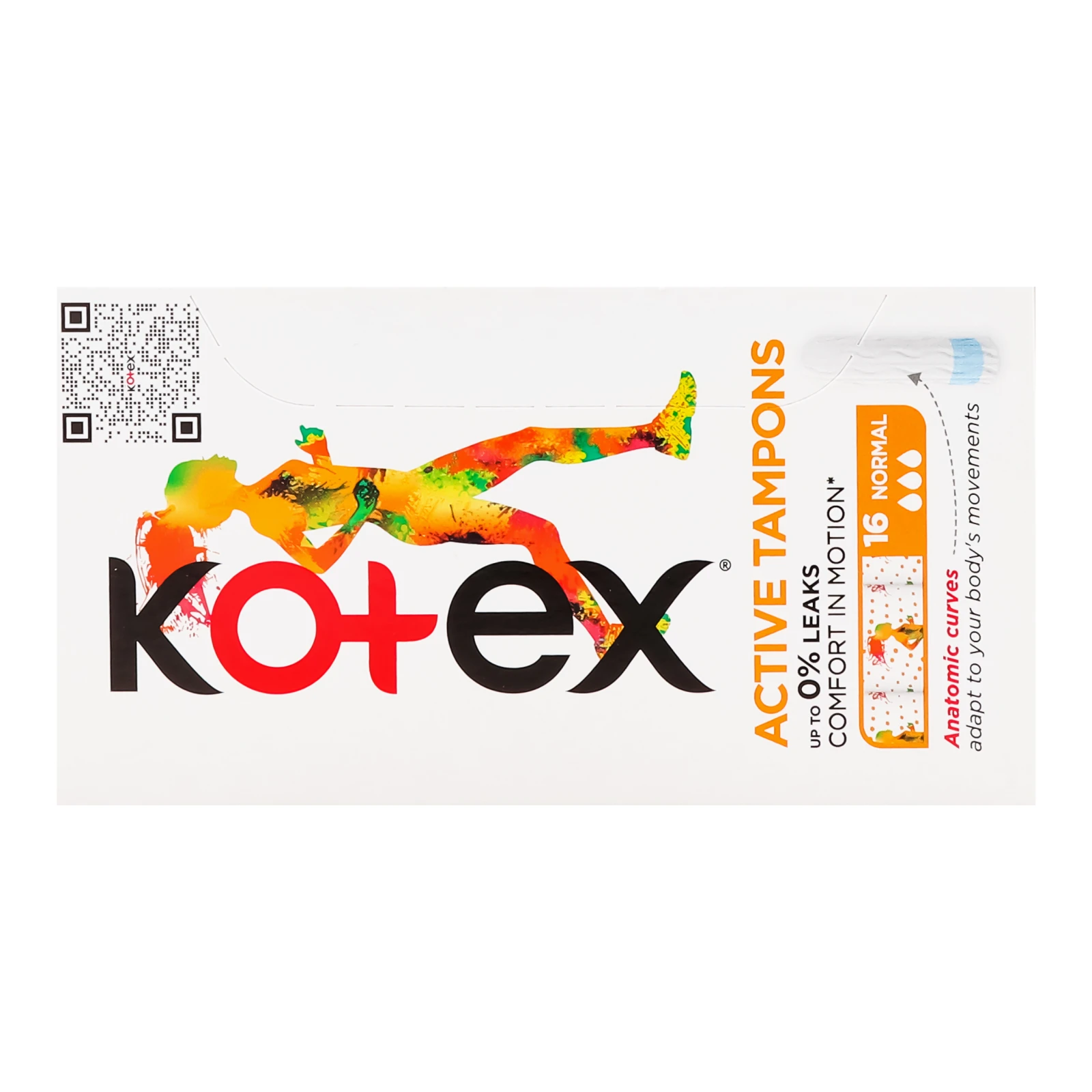 Тампони Kotex Active Normal гігієнічні 16шт/уп Фото №:2