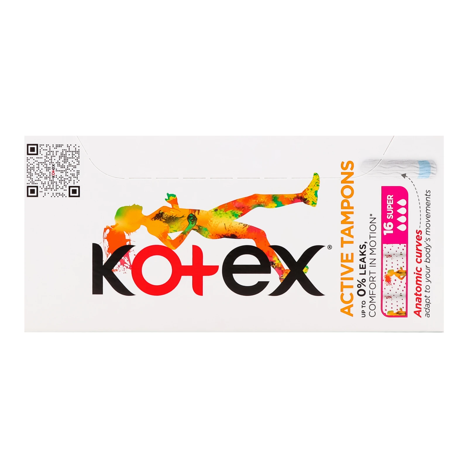 Тампони Kotex Active Super гігієнічні 16шт/уп Фото №:2