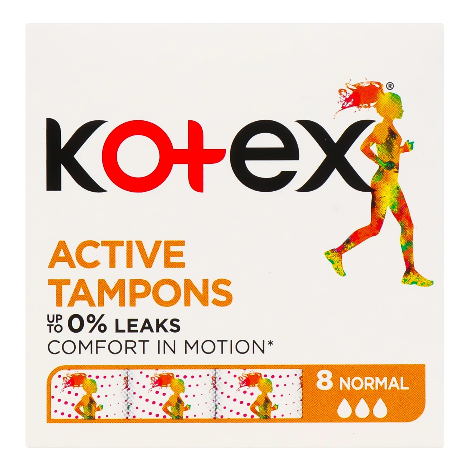 Тампони Kotex Active Normal 8шт Фото навігації №:1