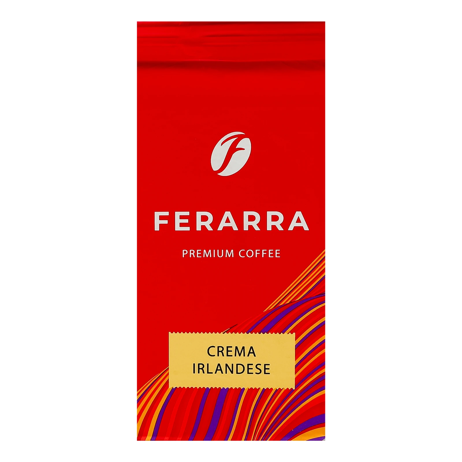 Кава Ferarra Crema Irlandese натуральна смажена мелена з ароматом ірландського крему 250г Фото №:1