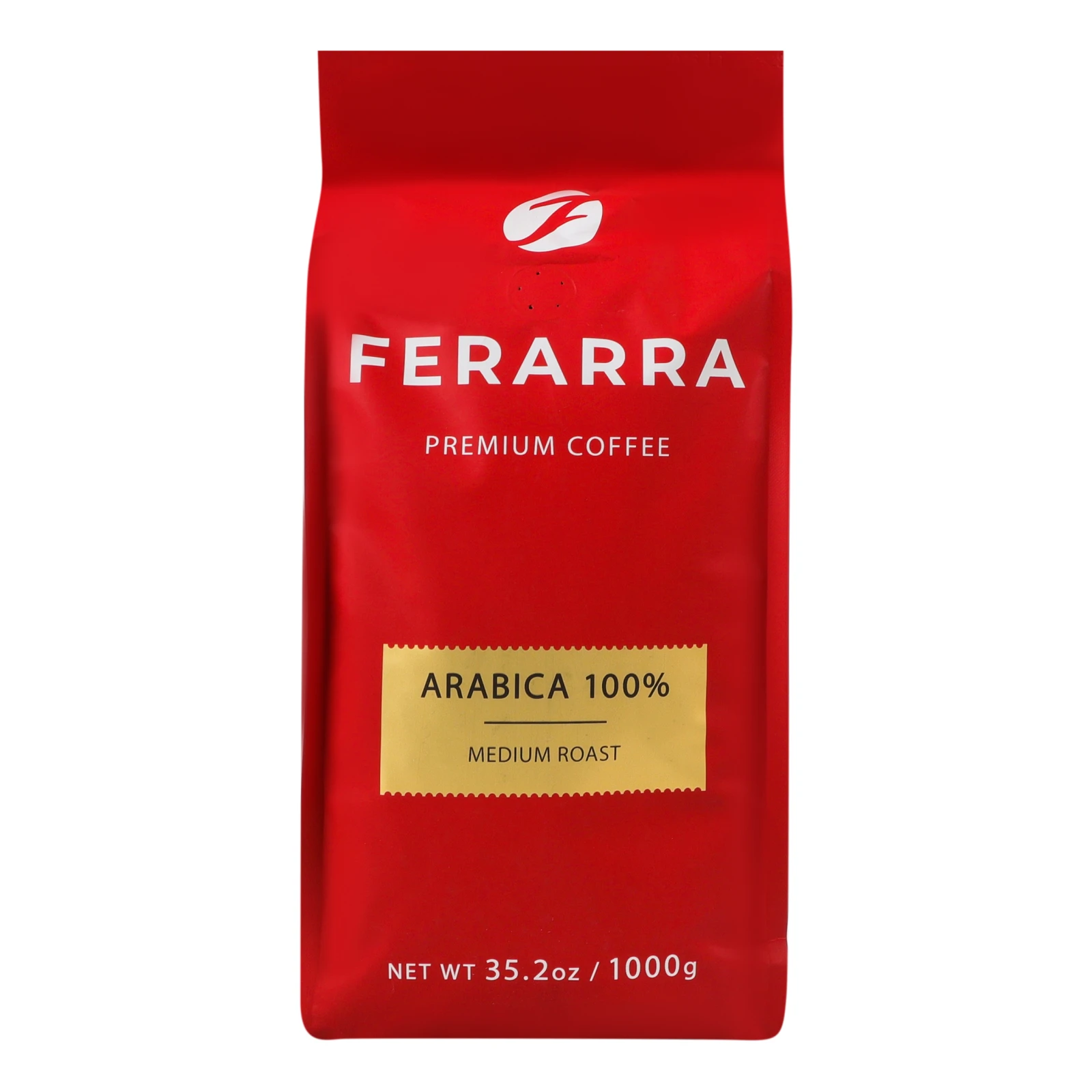 Кава Ferarra 100% Arabica натуральна смажена в зернах 1кг Фото №:1
