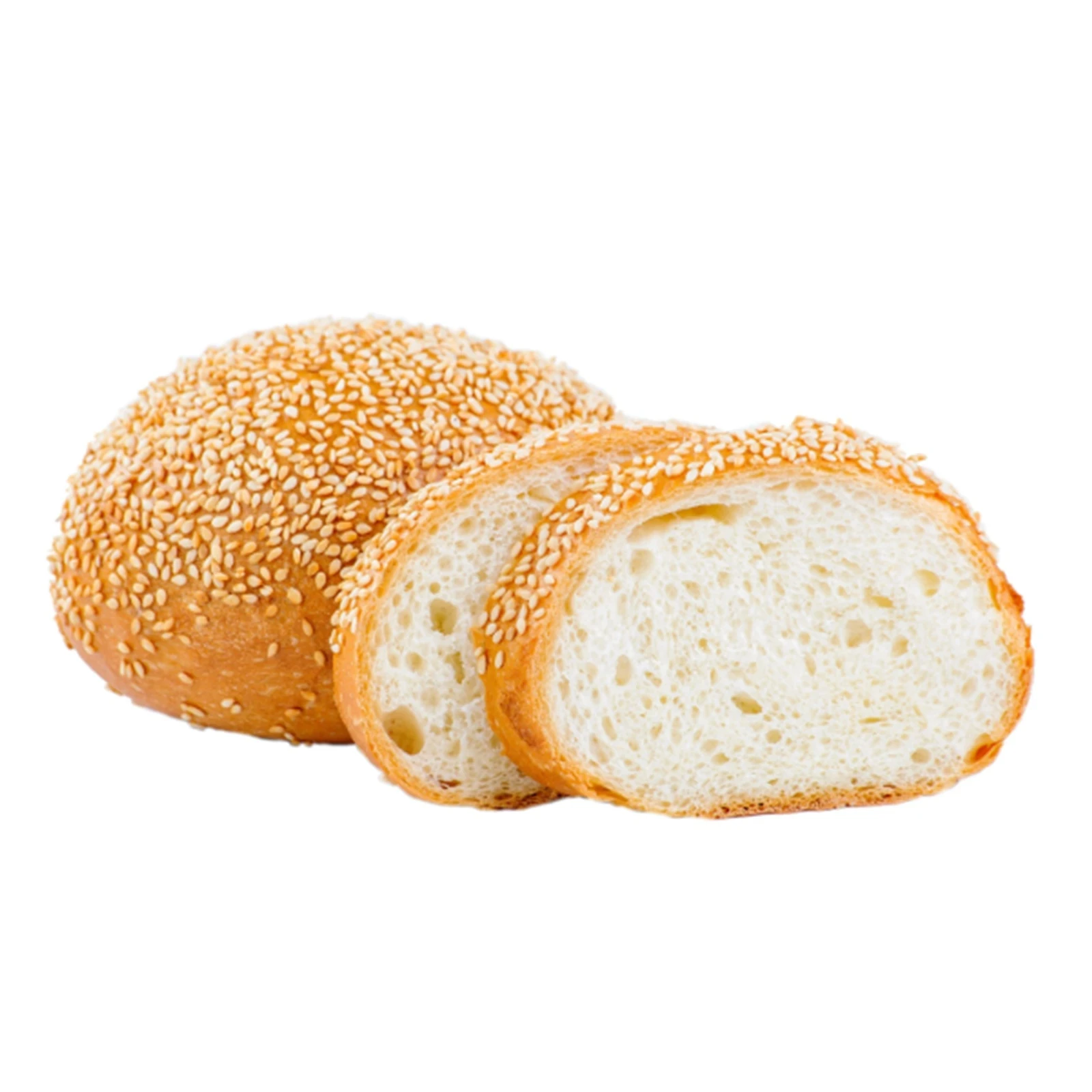 Булочка Горбушка обідня з кунжутом 95г Фото №:1
