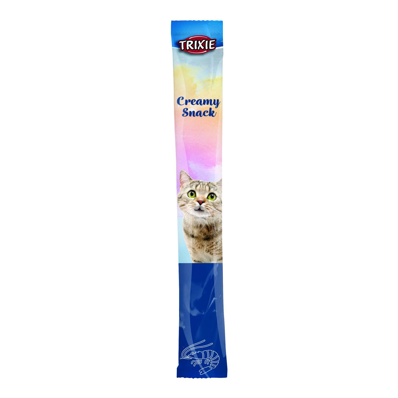 Ласощі для котів Trixie Creamy Snacks Креветки 5х14г фото 2