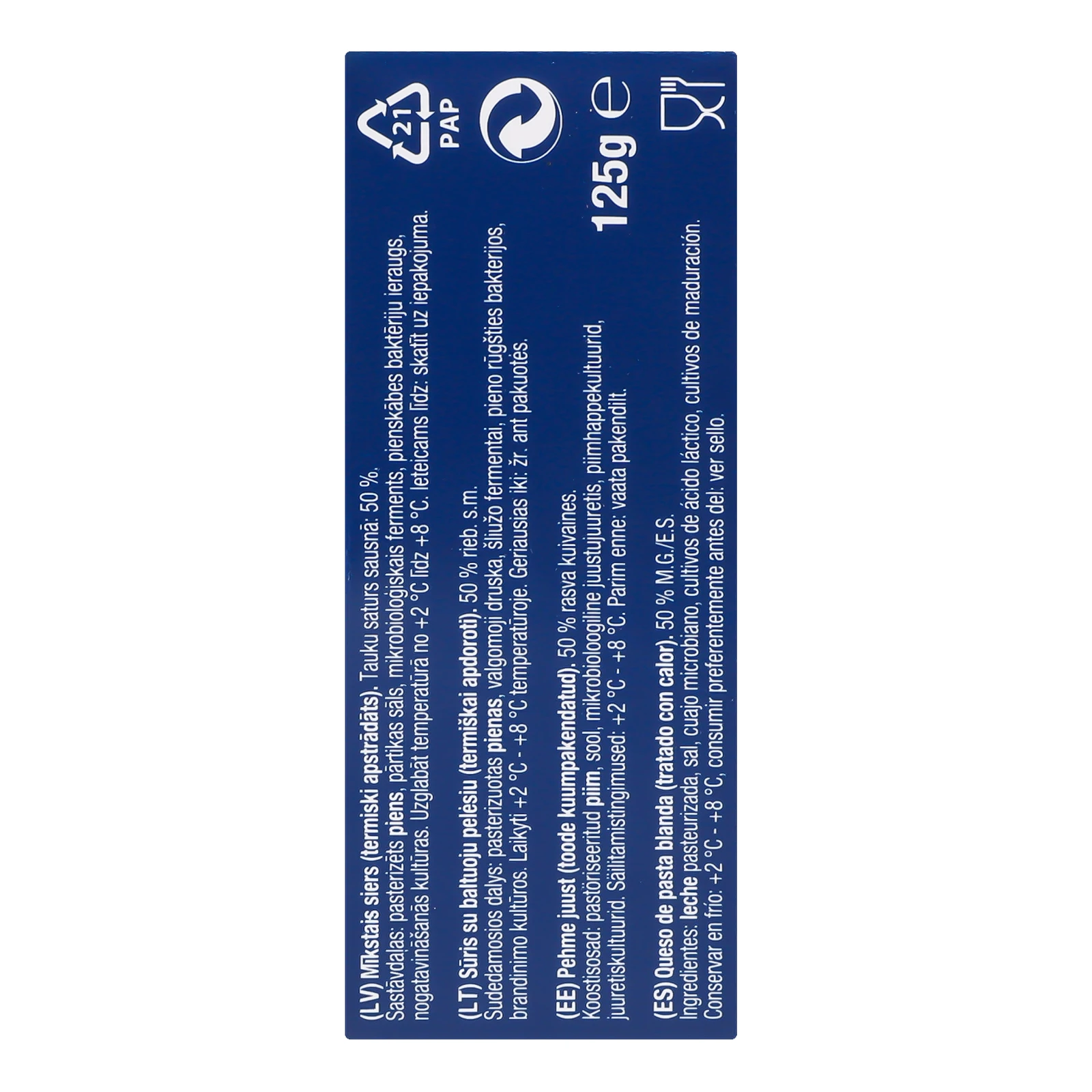 Сир Kaserei Champignon Brie м'який 50% 125г Фото №:3