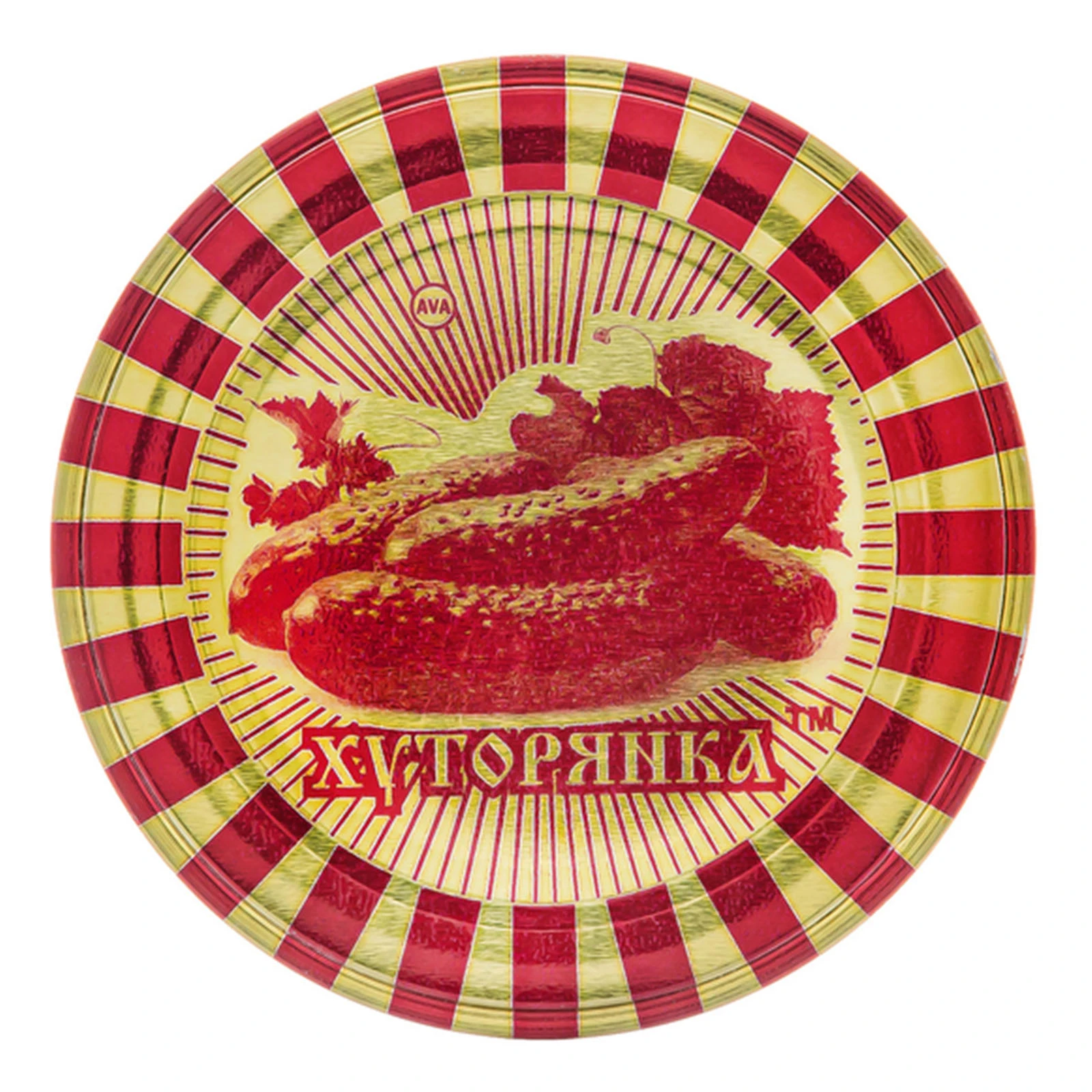 & Кришка Хуторянка металева СКО 1-82 еліт 50шт Фото №:2