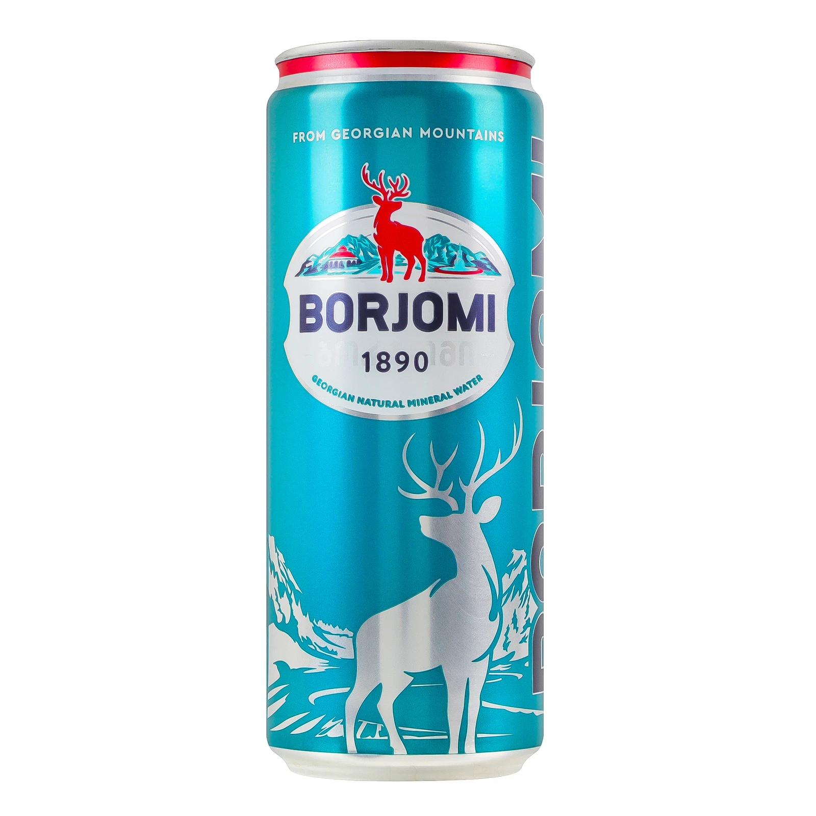 Вода мінеральна Borjomi сильногазована 330мл