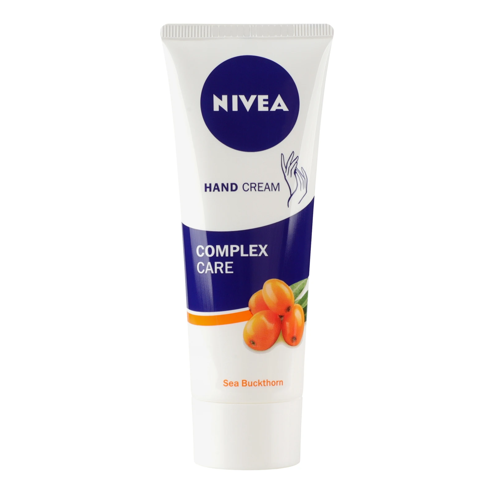 Крем для рук Nivea Комплексний догляд Sea buckthorn 75мл Фото №:1