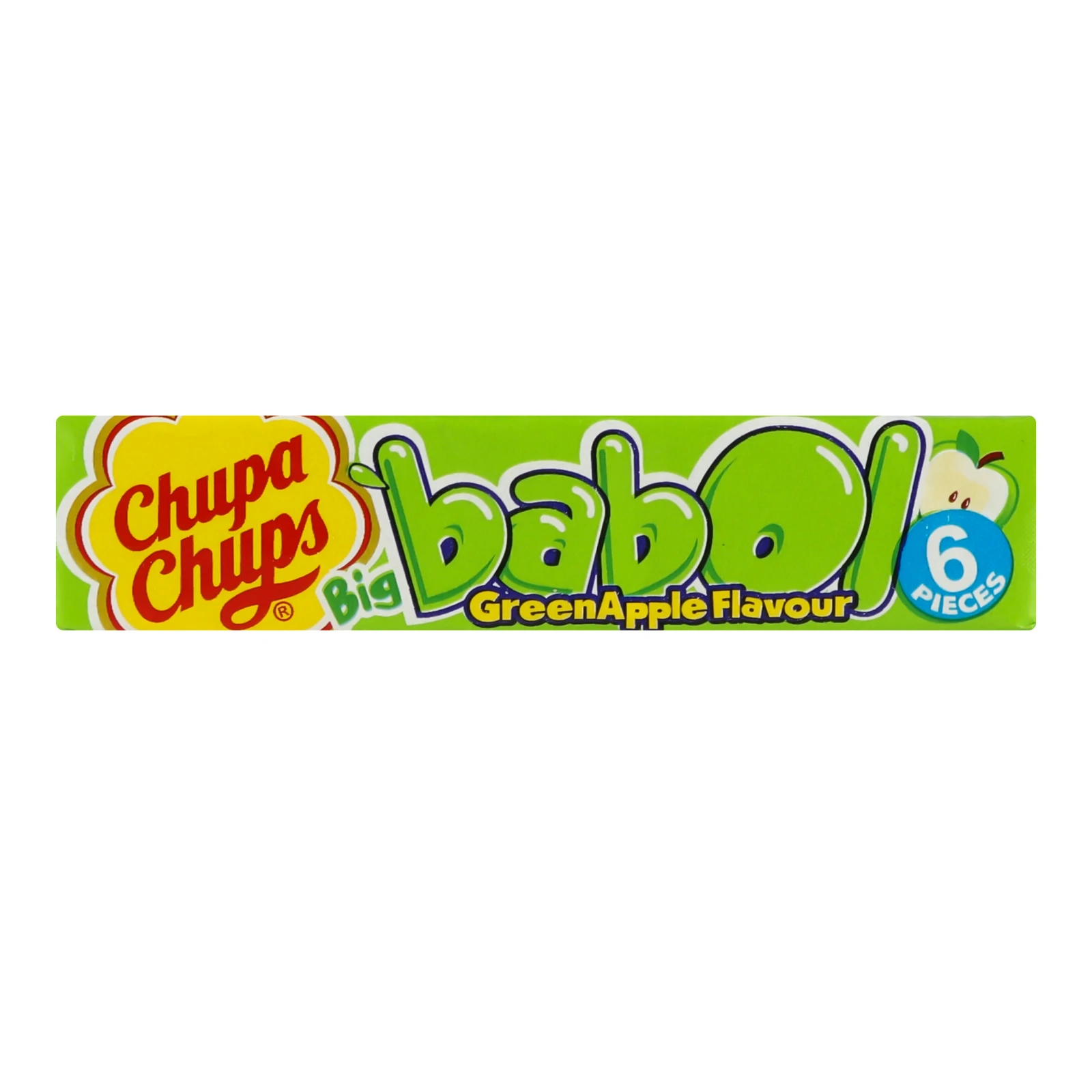 Гумка жувальна Chupa Chups Big Babol Green Apple 27.6г Фото №:1