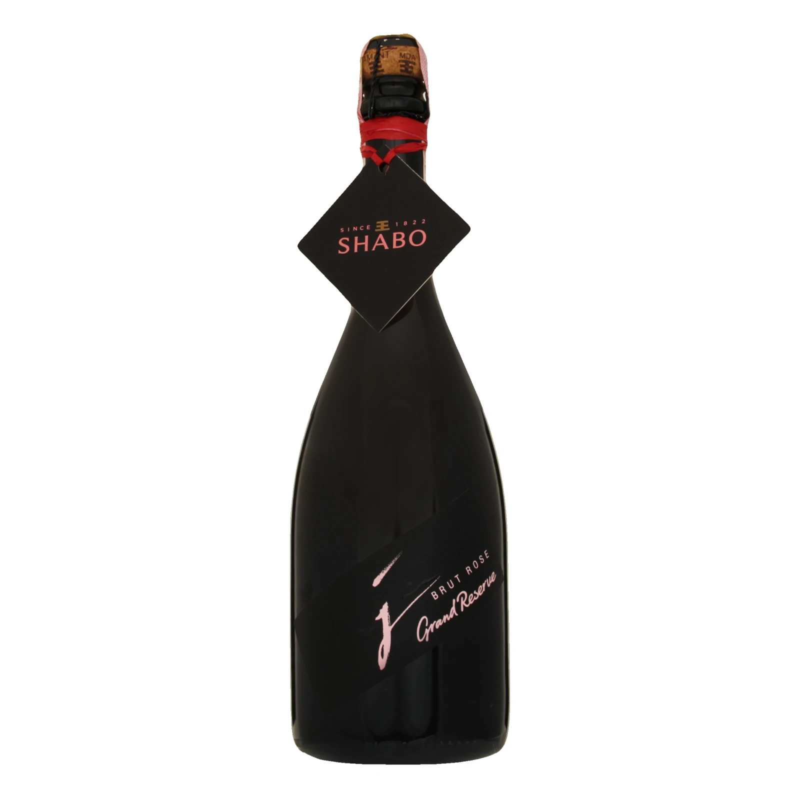 Вино ігристе Shabo Grand Reserve рожеве брют 10.5-13.5% 0.75л