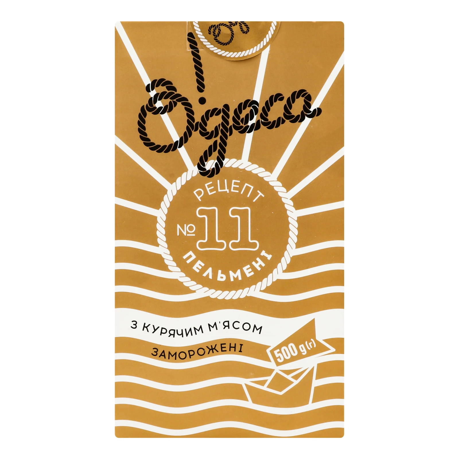 Пельмені О!деса Рецепт №11 з курячим м'ясом заморожені 500г Фото №:1