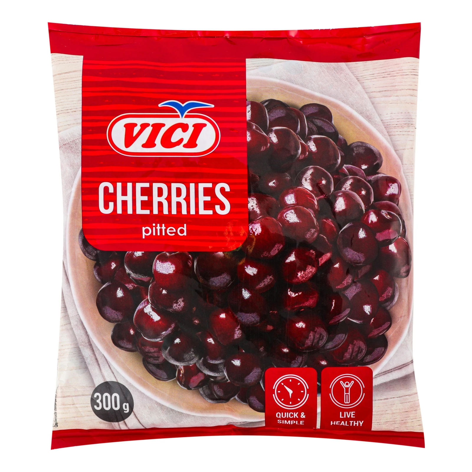 Вишня Vici без кісточок швидкого заморожування 300г Фото №:1