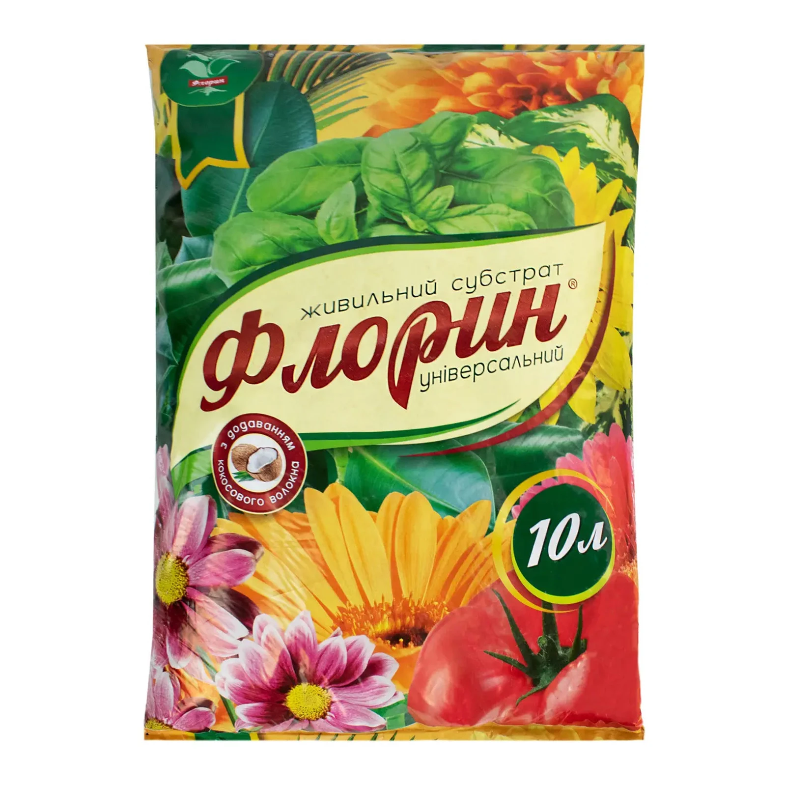 Грунт Флорин Універсал 10 л Фото №:1