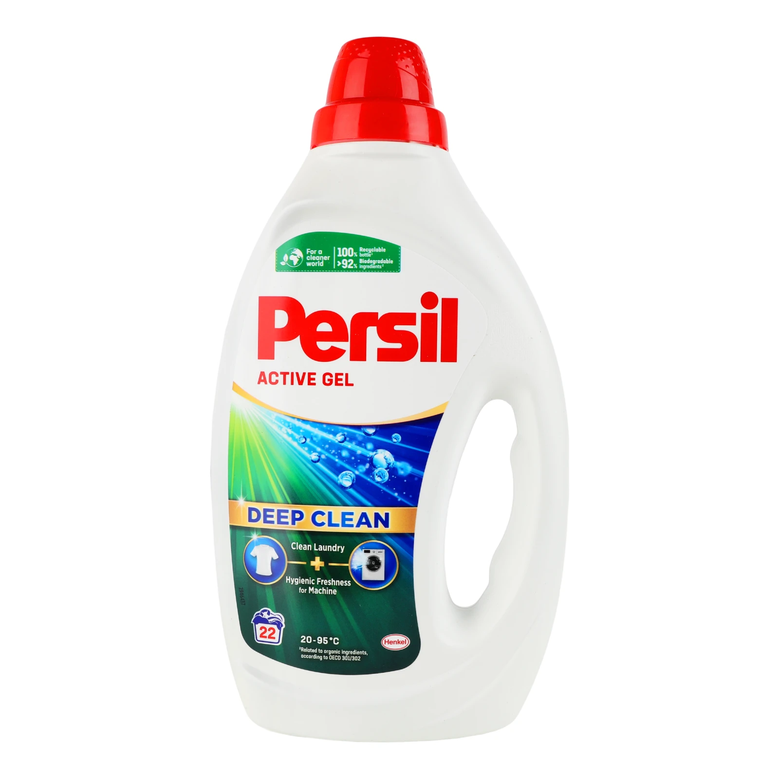 Засіб для прання Persil Active Gel Deep Clean рідкий концентрований 990мл Фото №:1