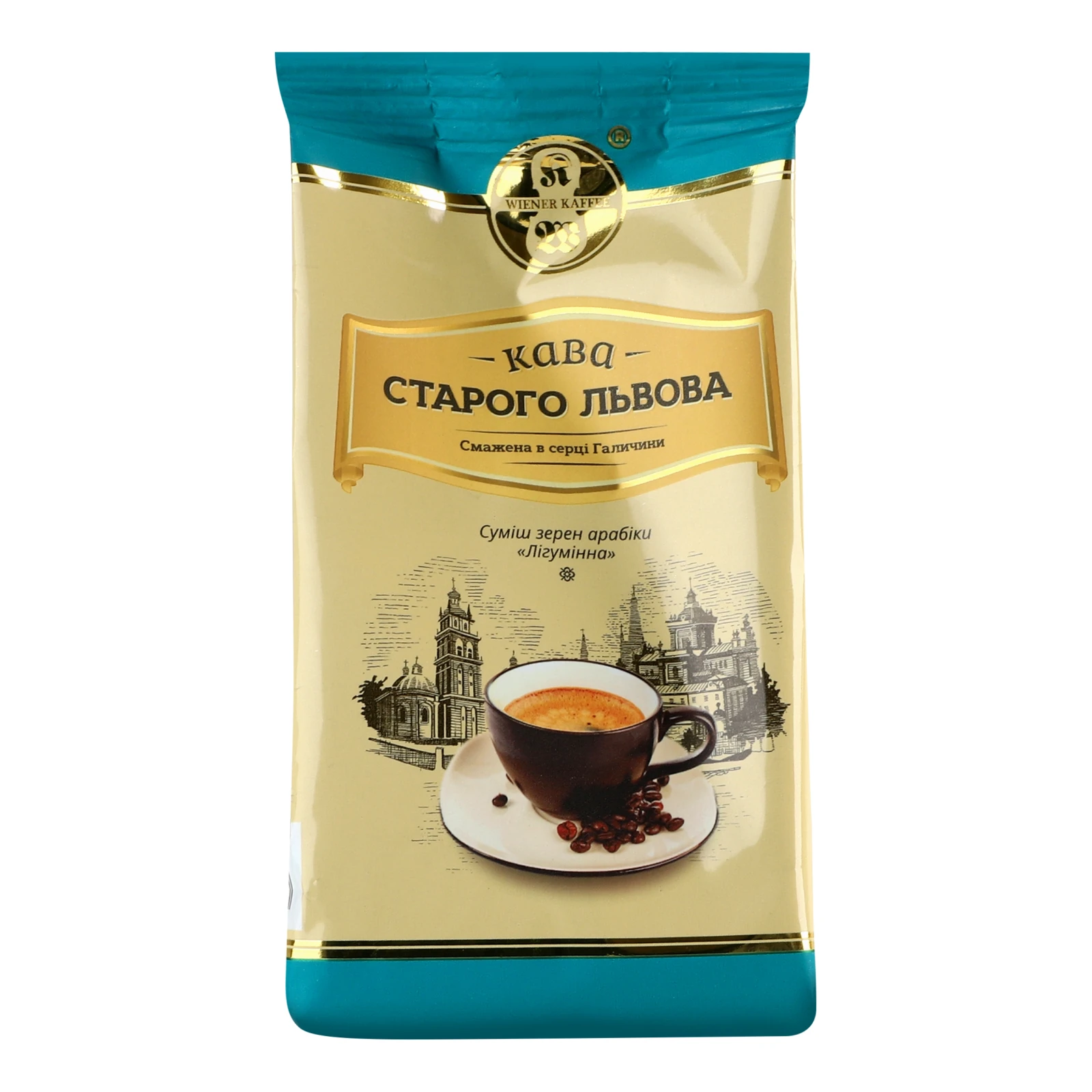 Кава Старого Львова Лігумінна натуральна смажена мелена 100г Фото №:1