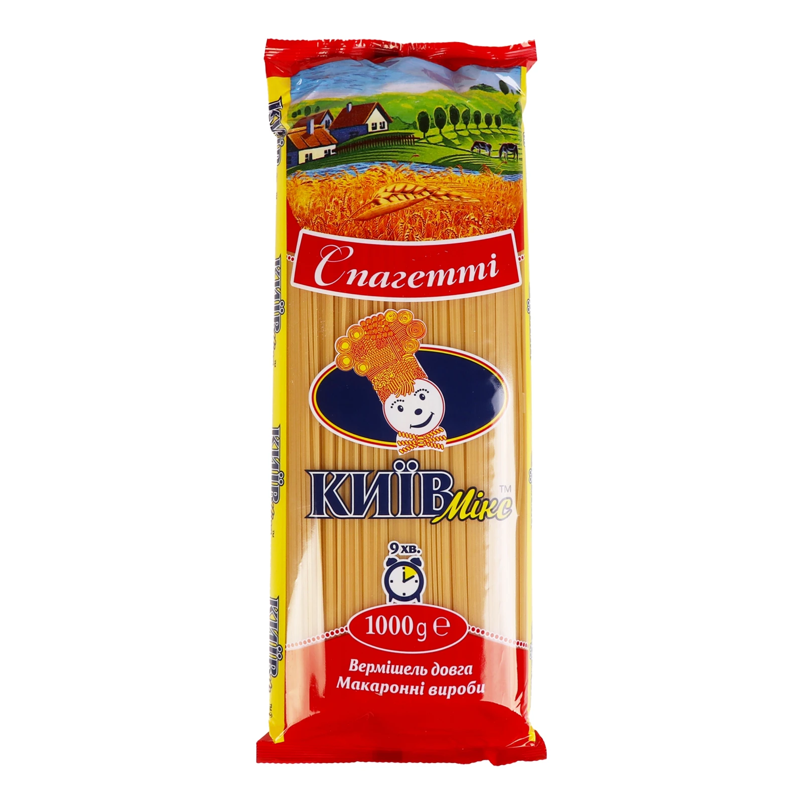 Макаронні вироби Київ Мікс Спагетті 1000г Фото №:1