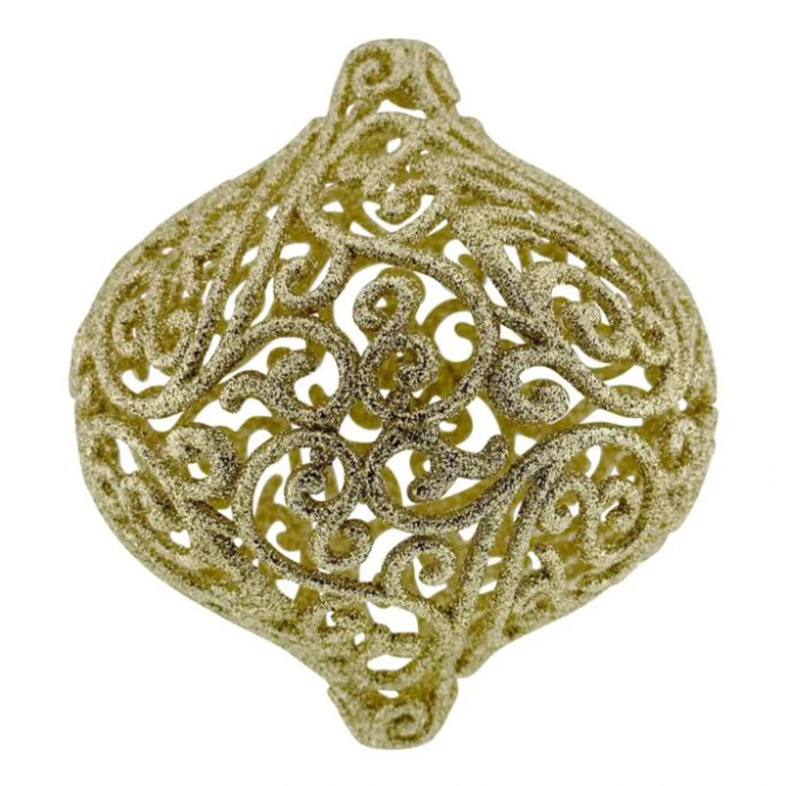 Прикраса Mislt новорічна Дзиґа ажурна 8см Фото №:2