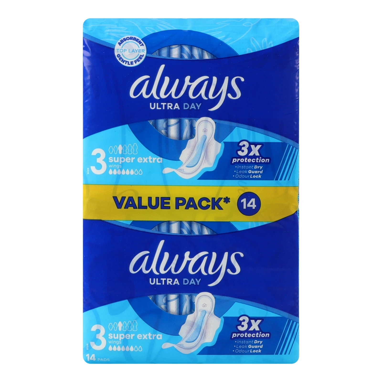 Прокладки Always гігієнічні Ultra Day Super Extra ароматизовані  14шт Фото №:1