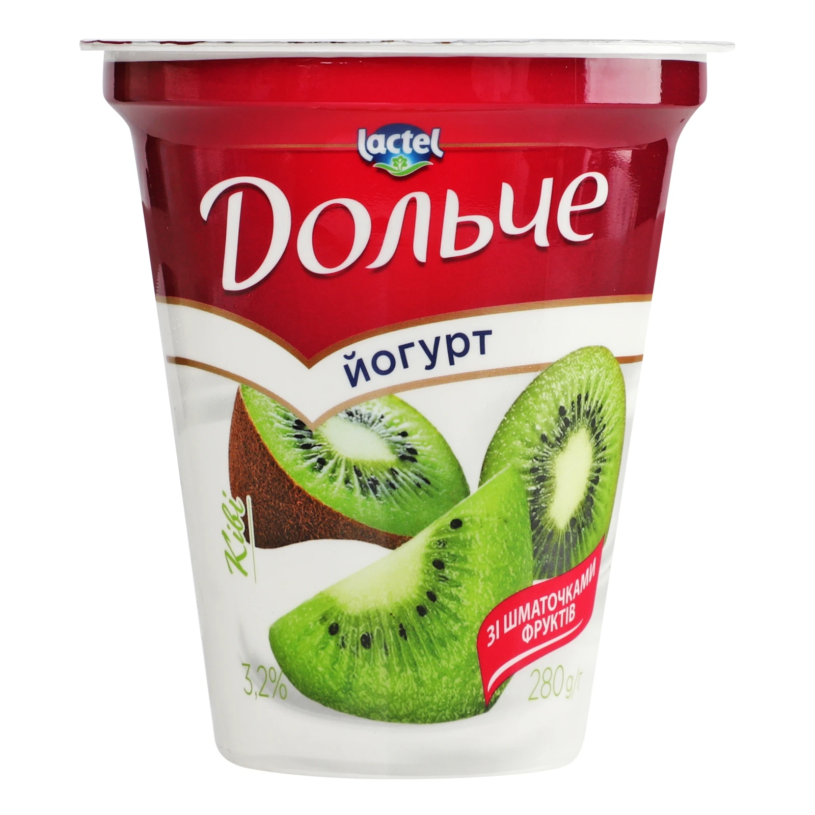 Йогурт Дольче Ківі 3.2% 280г Фото №:1