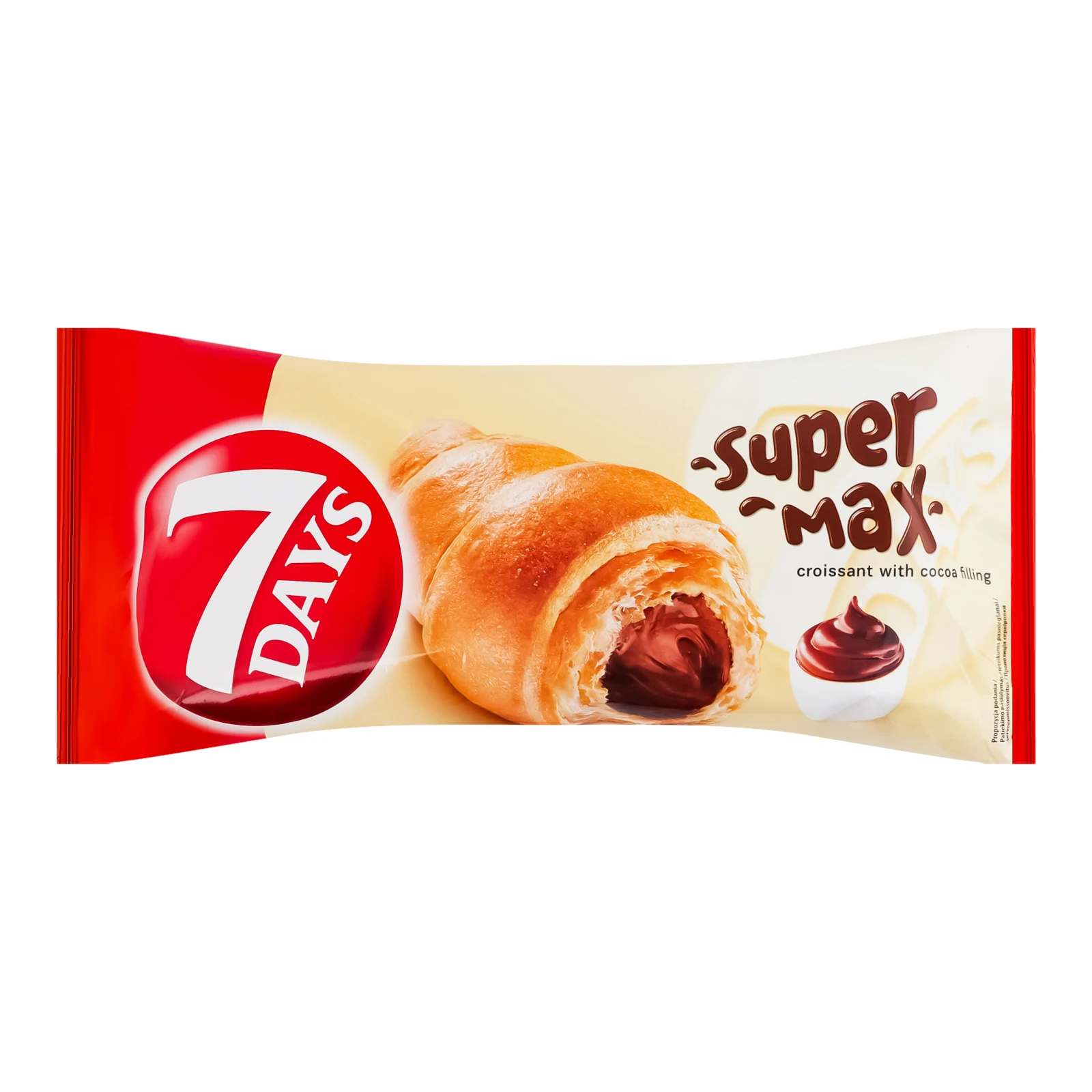 Круасан 7 Days Super Max з какао начинкою 110г Фото №:1