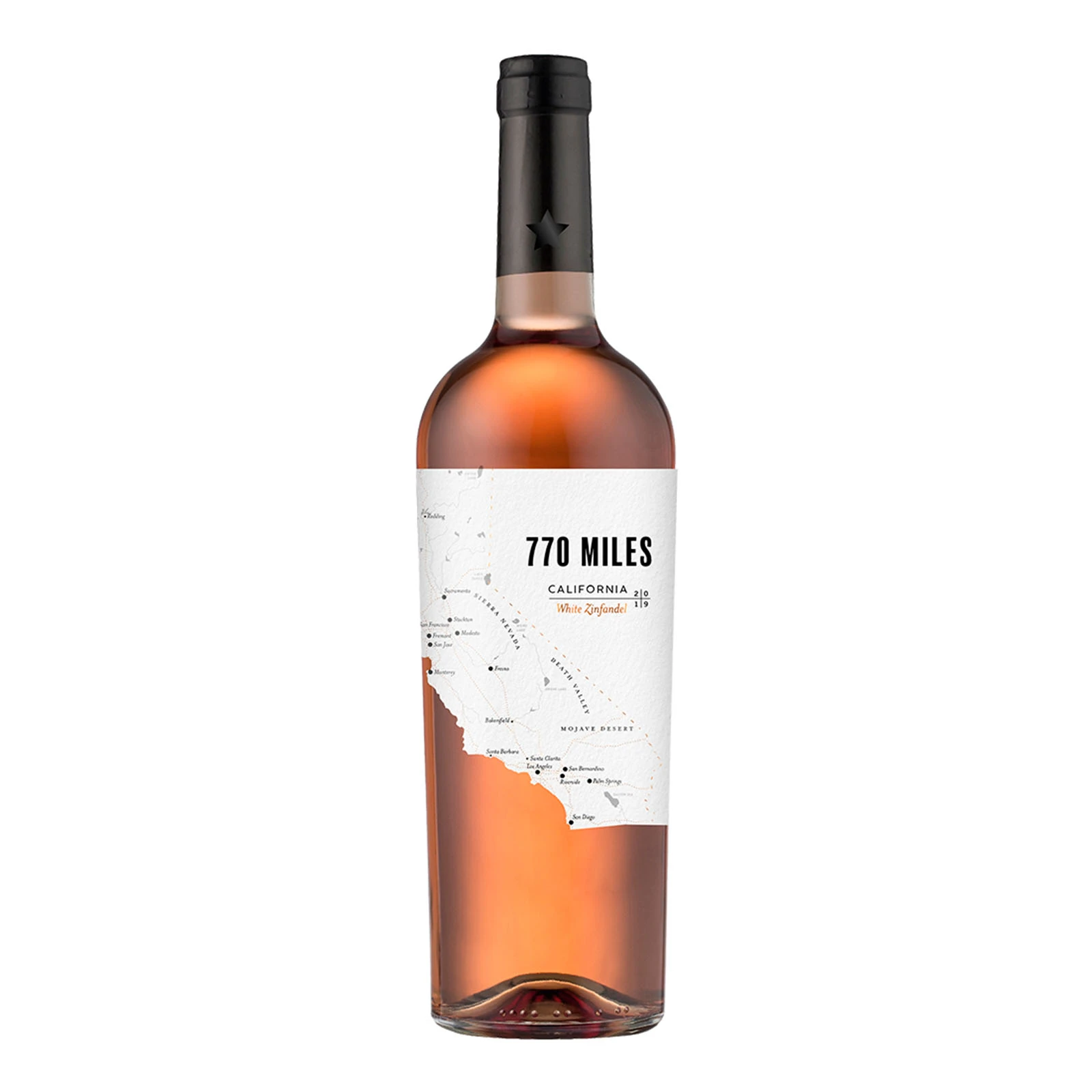 Вино 770 Miles Zinfandel Rose 0,75л рожеве н/сух США Фото №:1