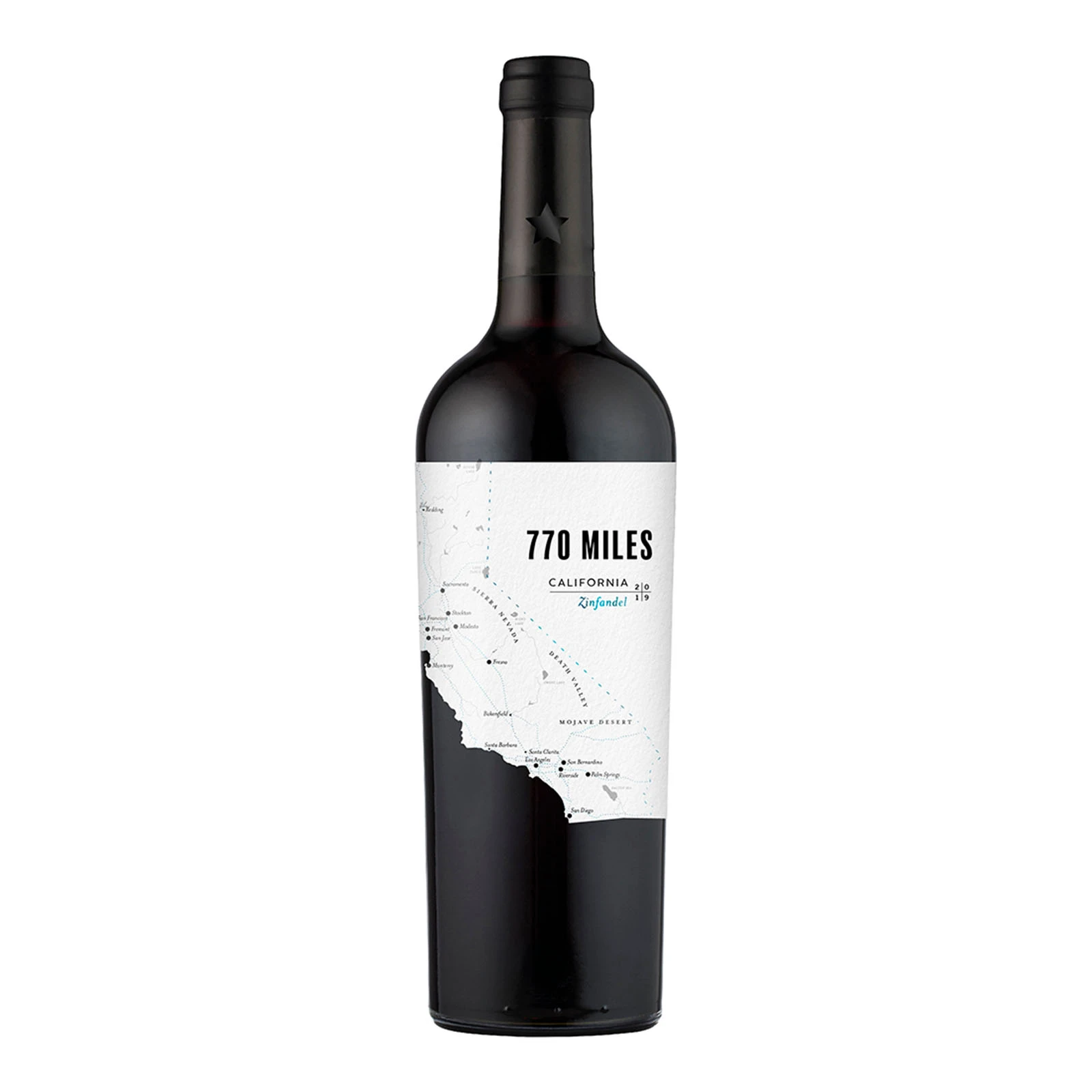 Вино 770 Miles Zinfandel 0,75л червоне сухе США Фото №:1