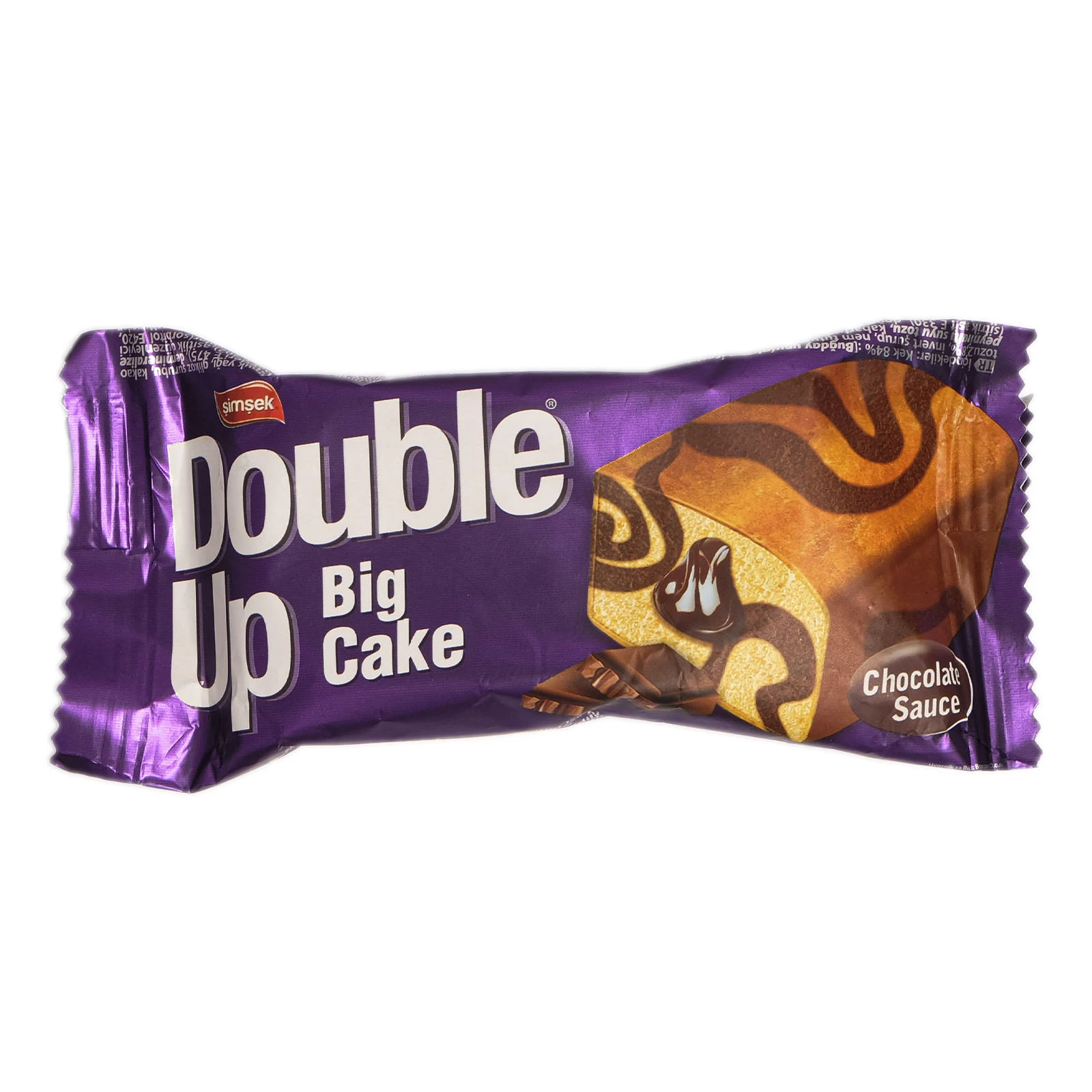 Бісквіт Simsek Doble up ваніль з какао та шоколадним соусом 50г Фото №:1