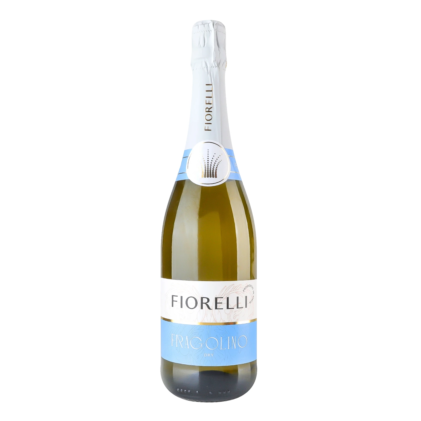 Напій алкогольний Fiorelli Fragolino Dry на основі вина білий сухий 7% 0.75л Фото навігації №:1