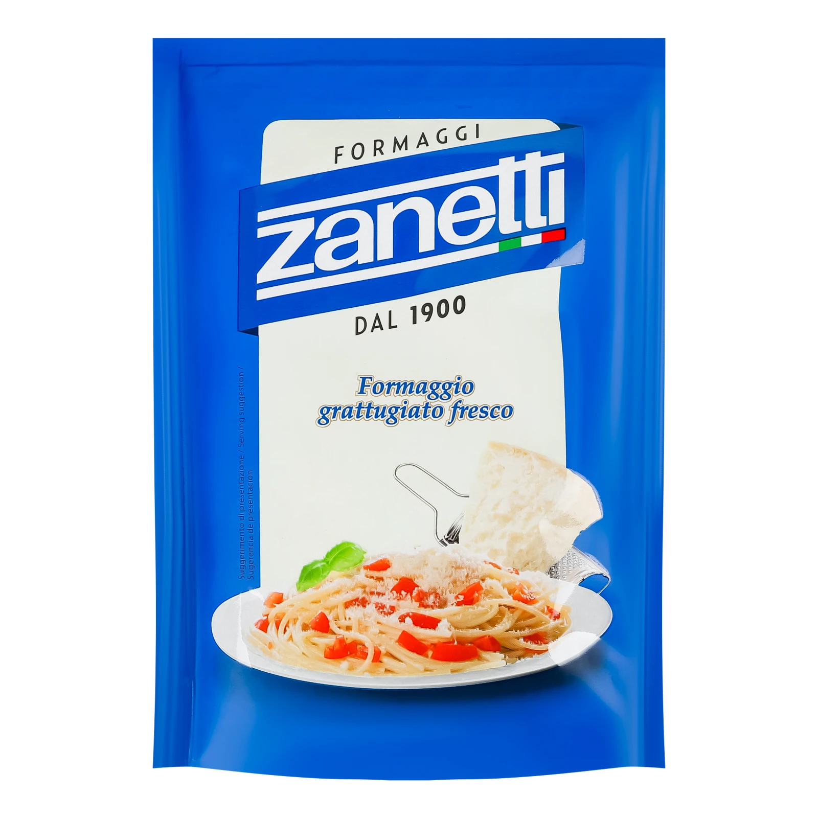 Сир Zanetti витриманий твердий тертий 32% 100г Фото №:1