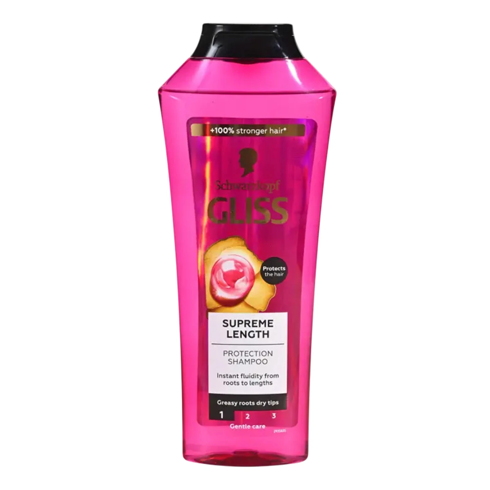 Шампунь Gliss Supreme Length для волосся захисний 400мл Фото №:1