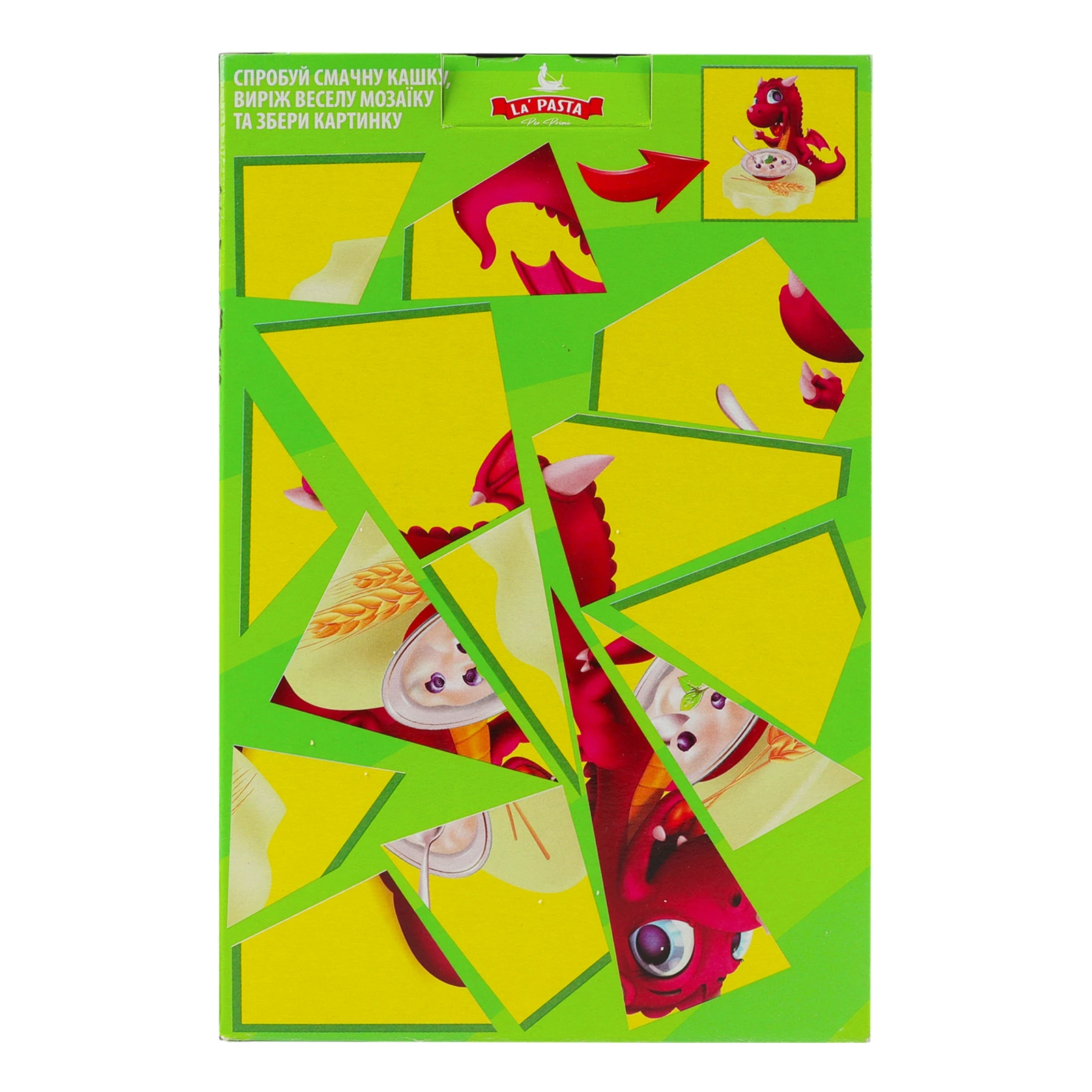 Крупа манна La' Pasta Per Primi Semolina з твердих сортів пшениці 400г Фото №:2