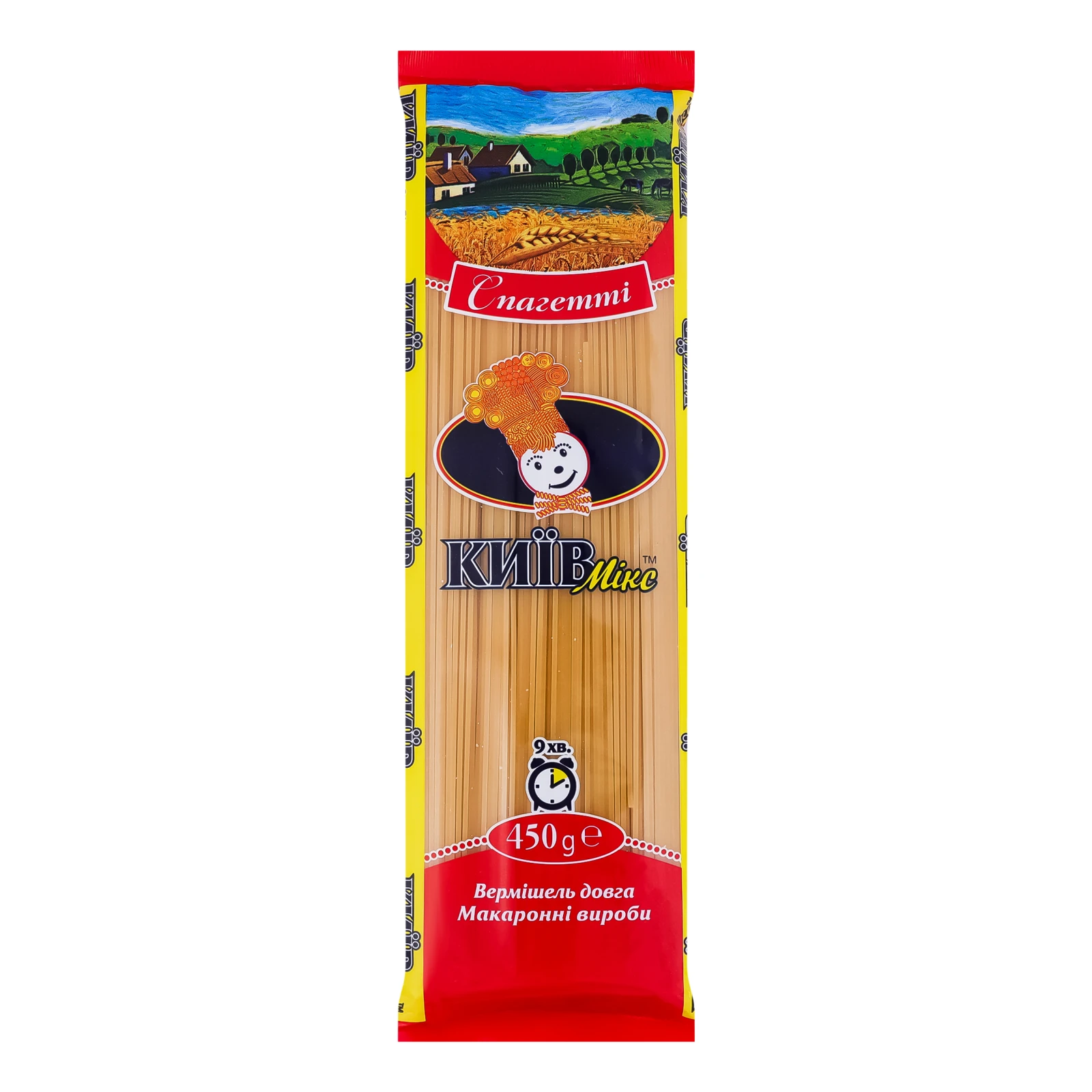 Макаронні вироби Київ Мікс спагетті 450г Фото №:1