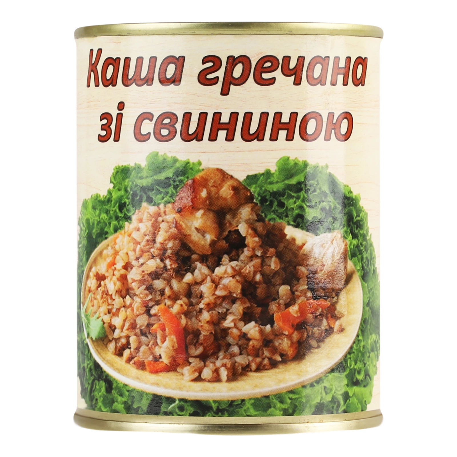 Каша L'appetit гречана зі свининою 340г