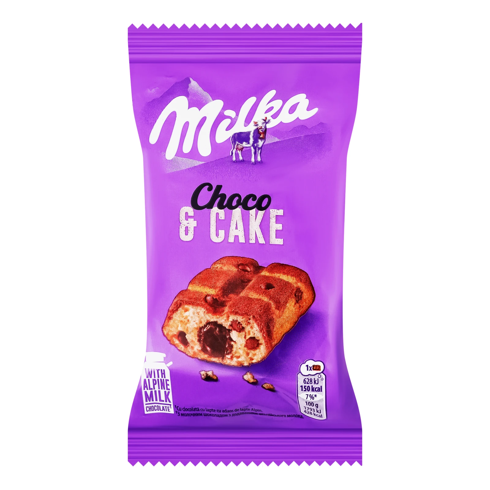 Тістечко Milka Choco&Cake бісквітне 35г Фото навігації №:1