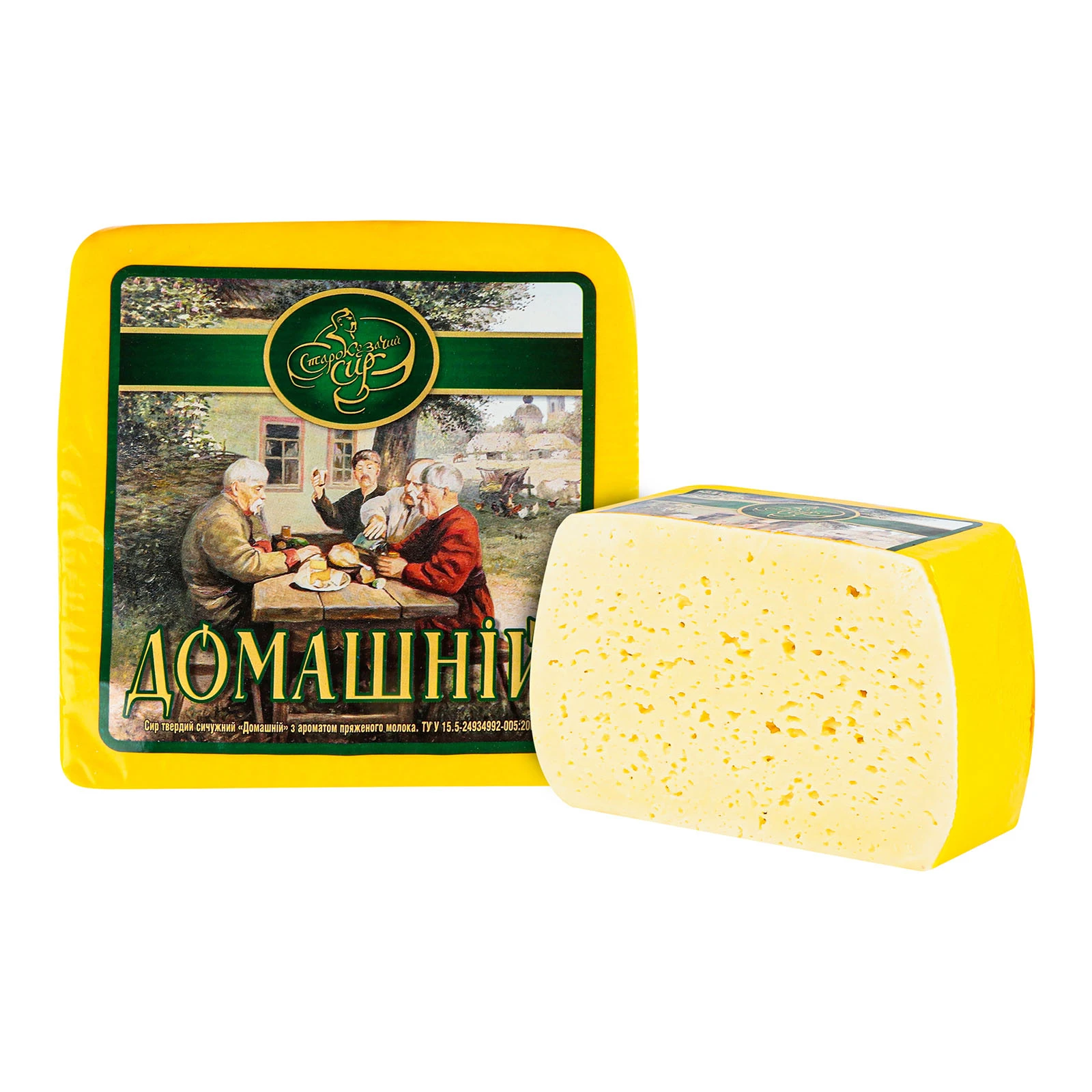 Сир Старокозачий 50% Домашній Фото №:1