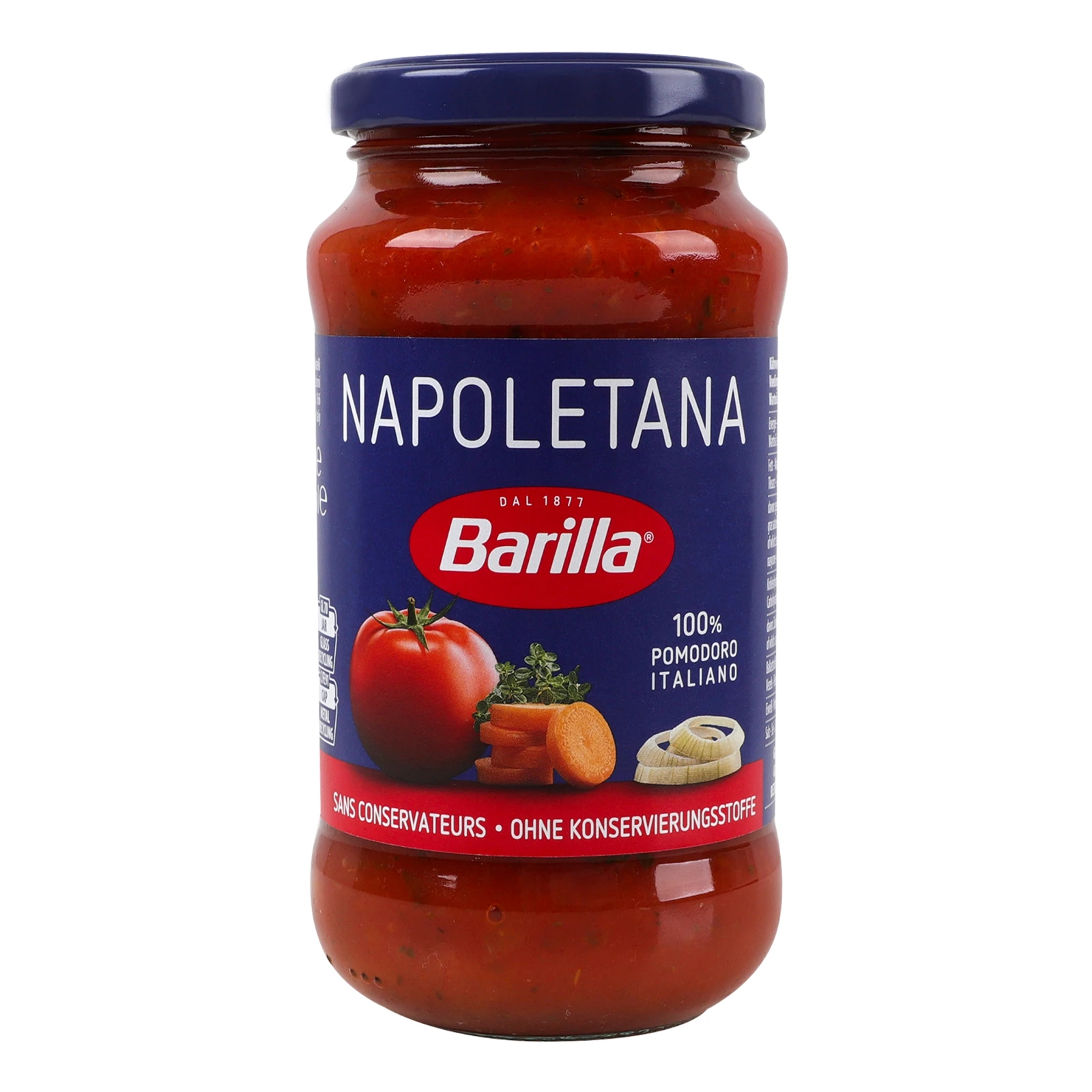 Соус Barilla Napoletana томатний з овочами 400г Фото №:1