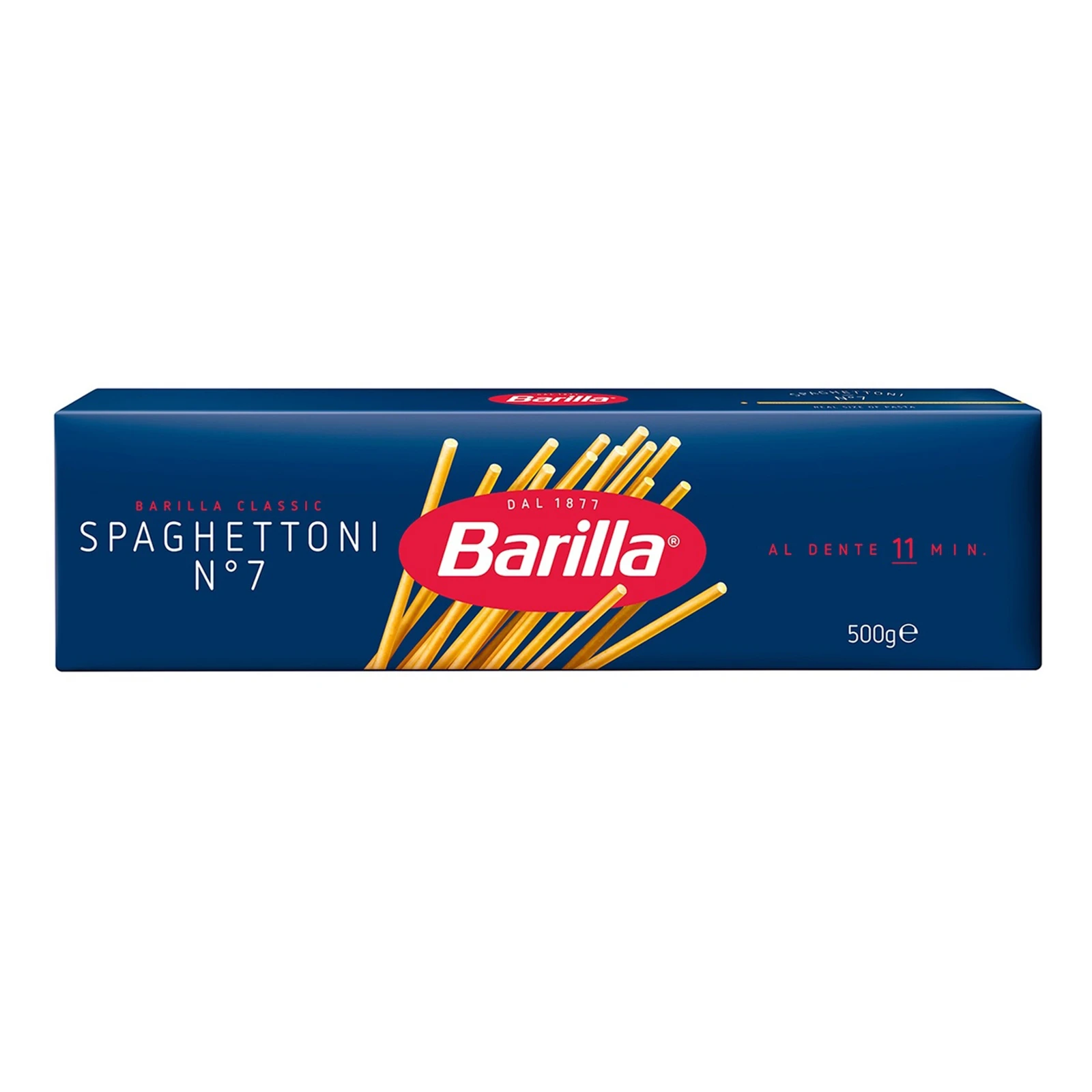 Вироби макаронні Barilla Spaghettoni №7 500г Фото навігації №:1